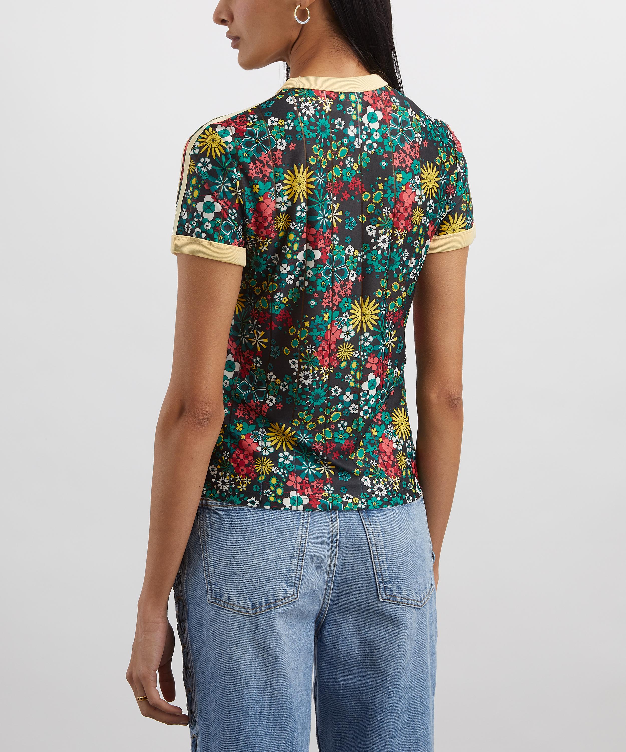 Adidas - x Liberty London 3-Stripes Slim T-Shirt image number 3