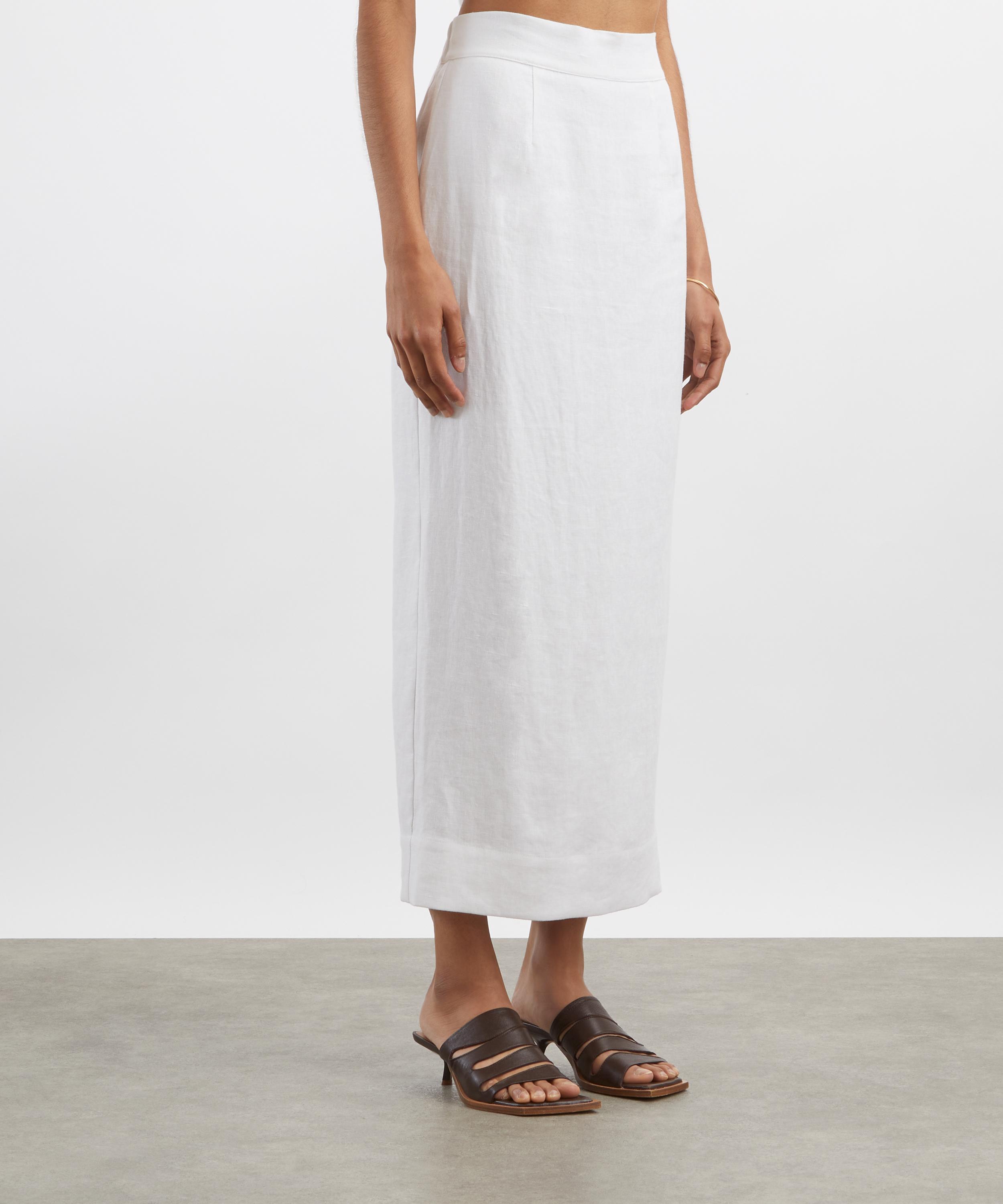 Posse - Emma Linen Pencil Skirt image number 2