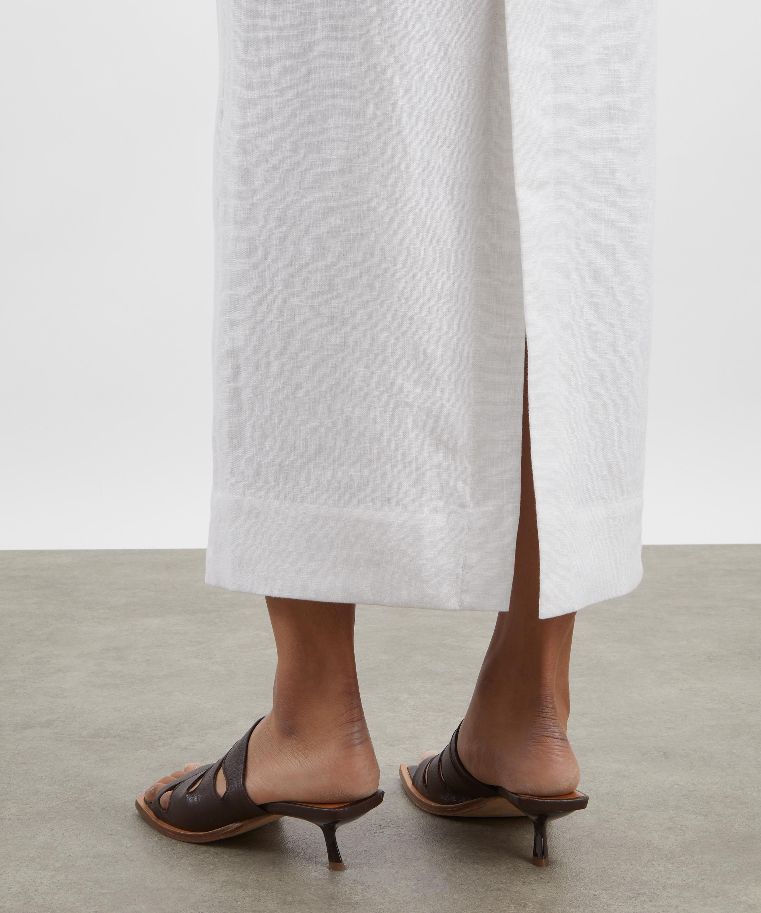 Posse - Emma Linen Pencil Skirt image number 4