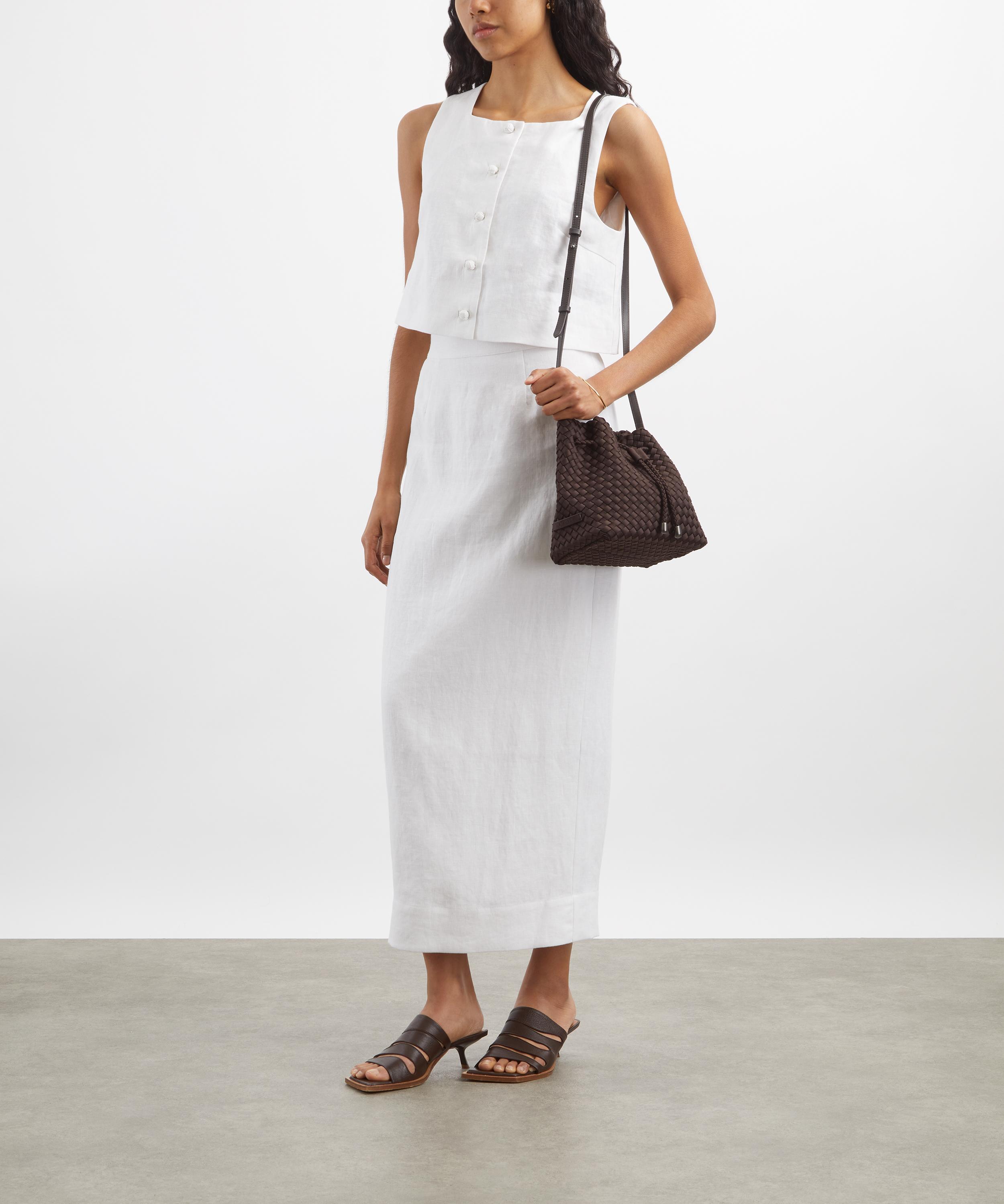 Posse - Rio Tailored Linen Crop Top image number 1