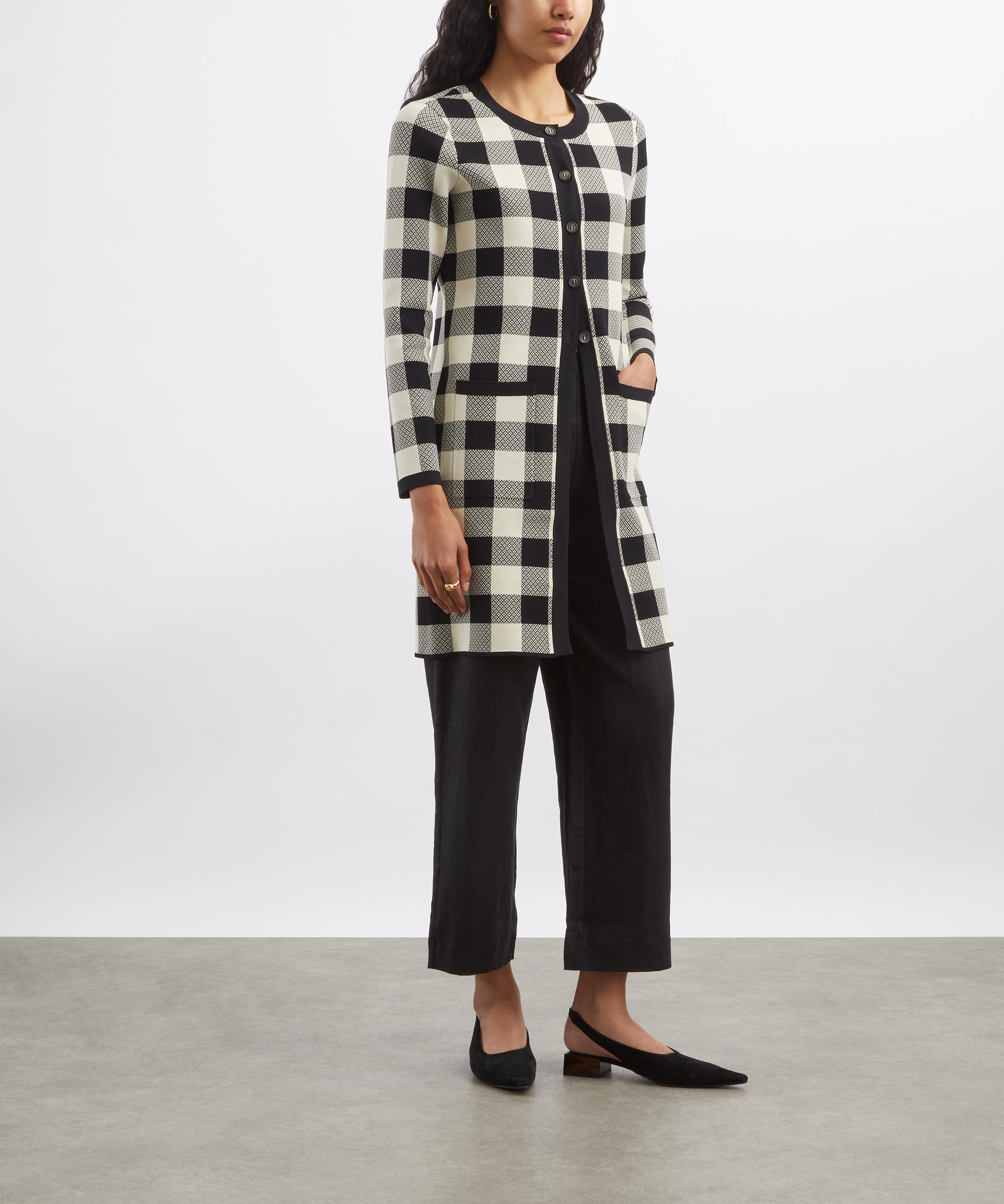 Posse - Pippa Heritage Plaid Longline Cardigan image number 1