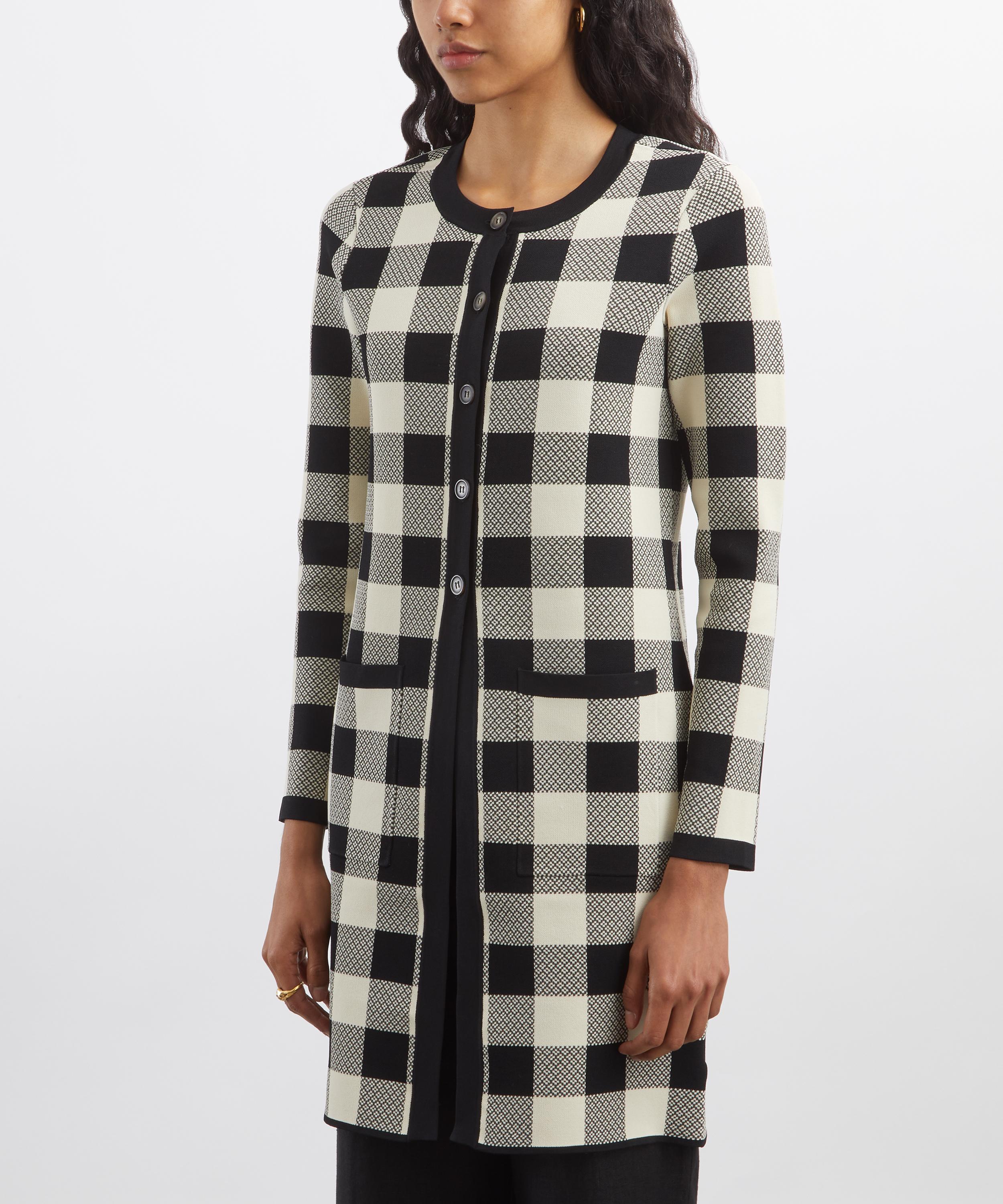 Posse - Pippa Heritage Plaid Longline Cardigan image number 2