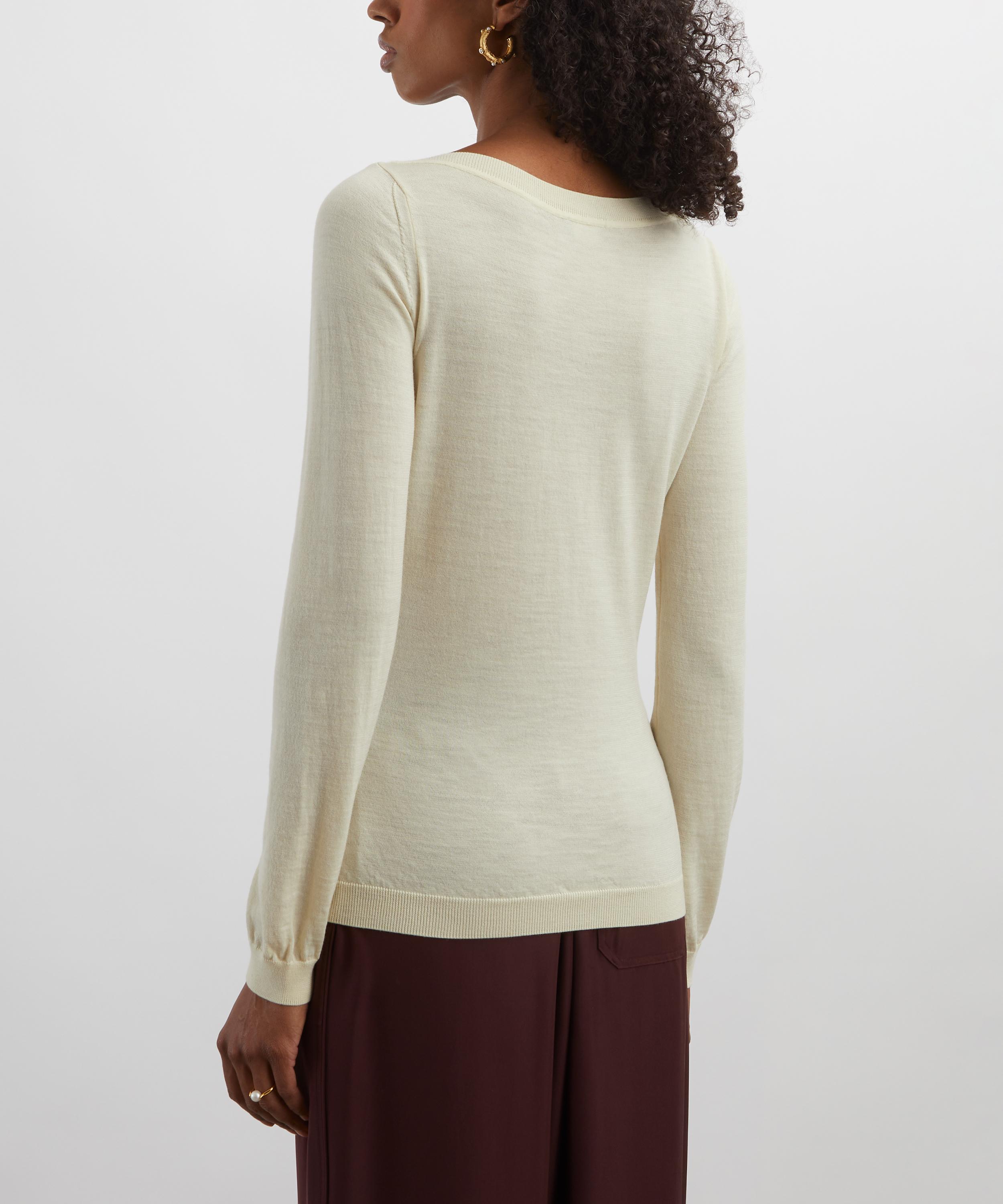 Etro - Floral Wool-Blend Jacquard Jumper image number 3