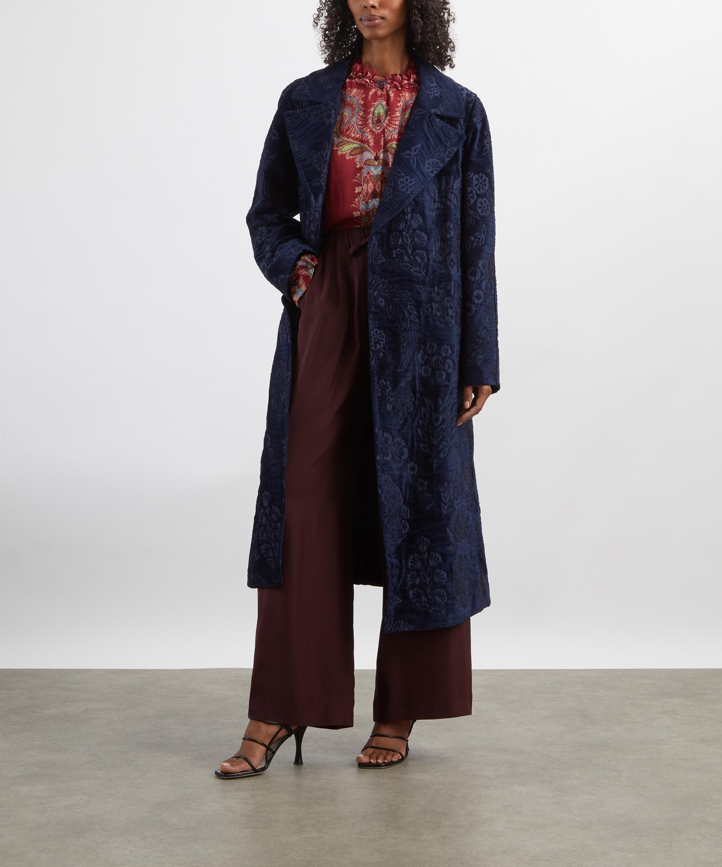 Etro - Crepon Placed-Print Blouse image number 1