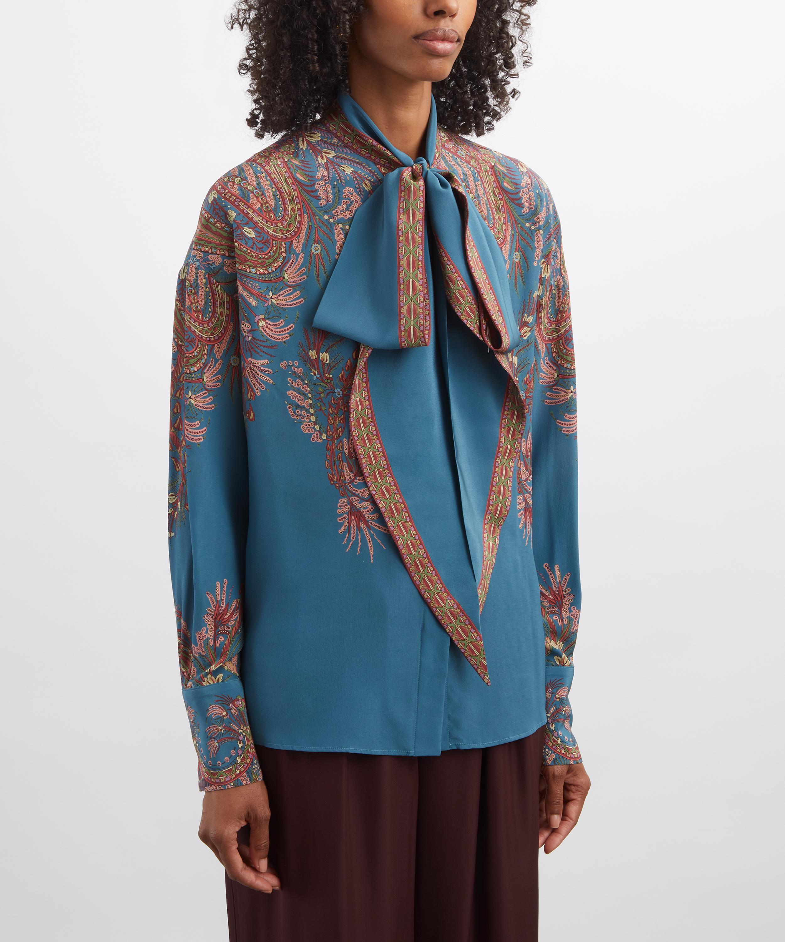 Etro - Floral Silk Blouse image number 2