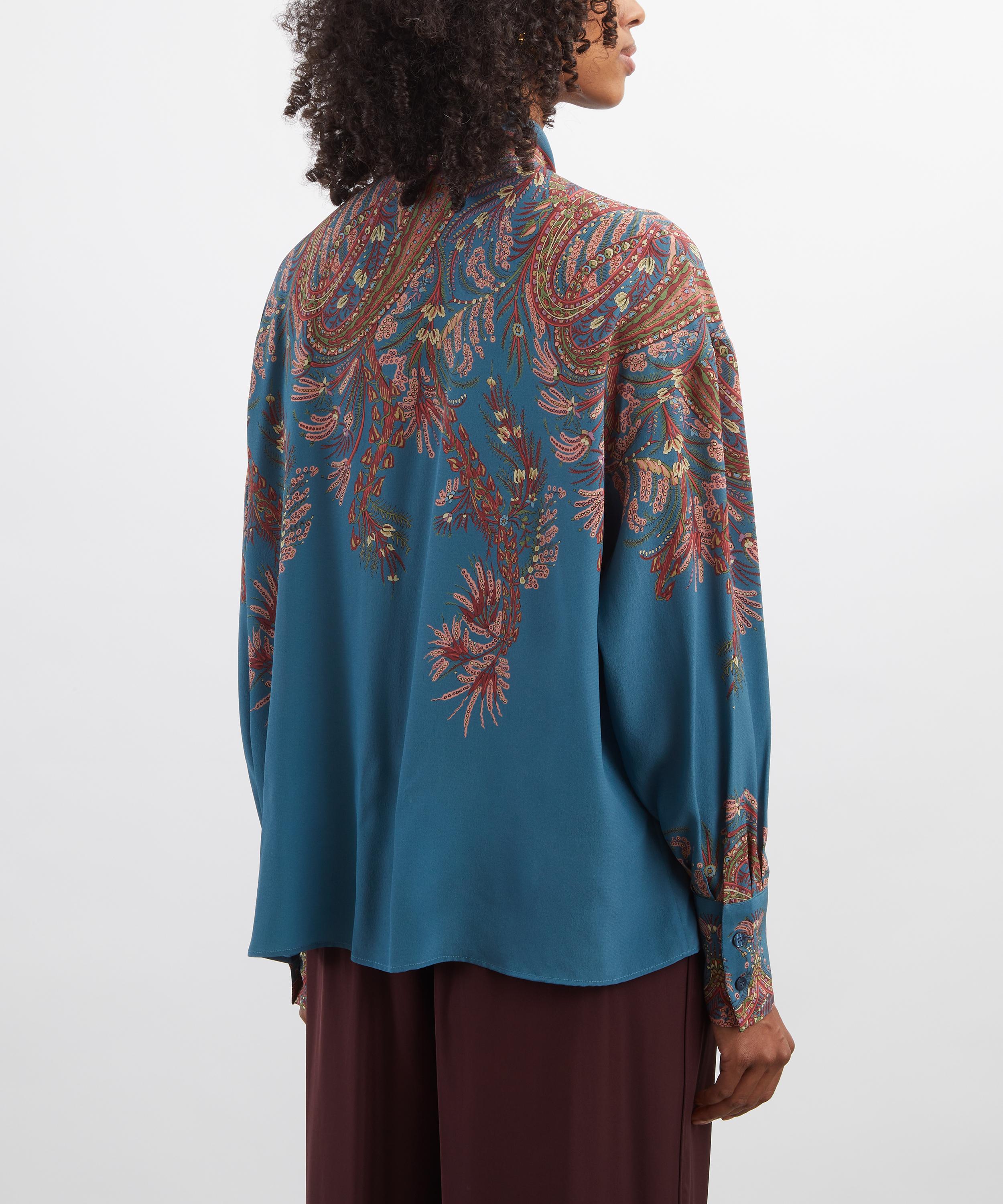 Etro - Floral Silk Blouse image number 3