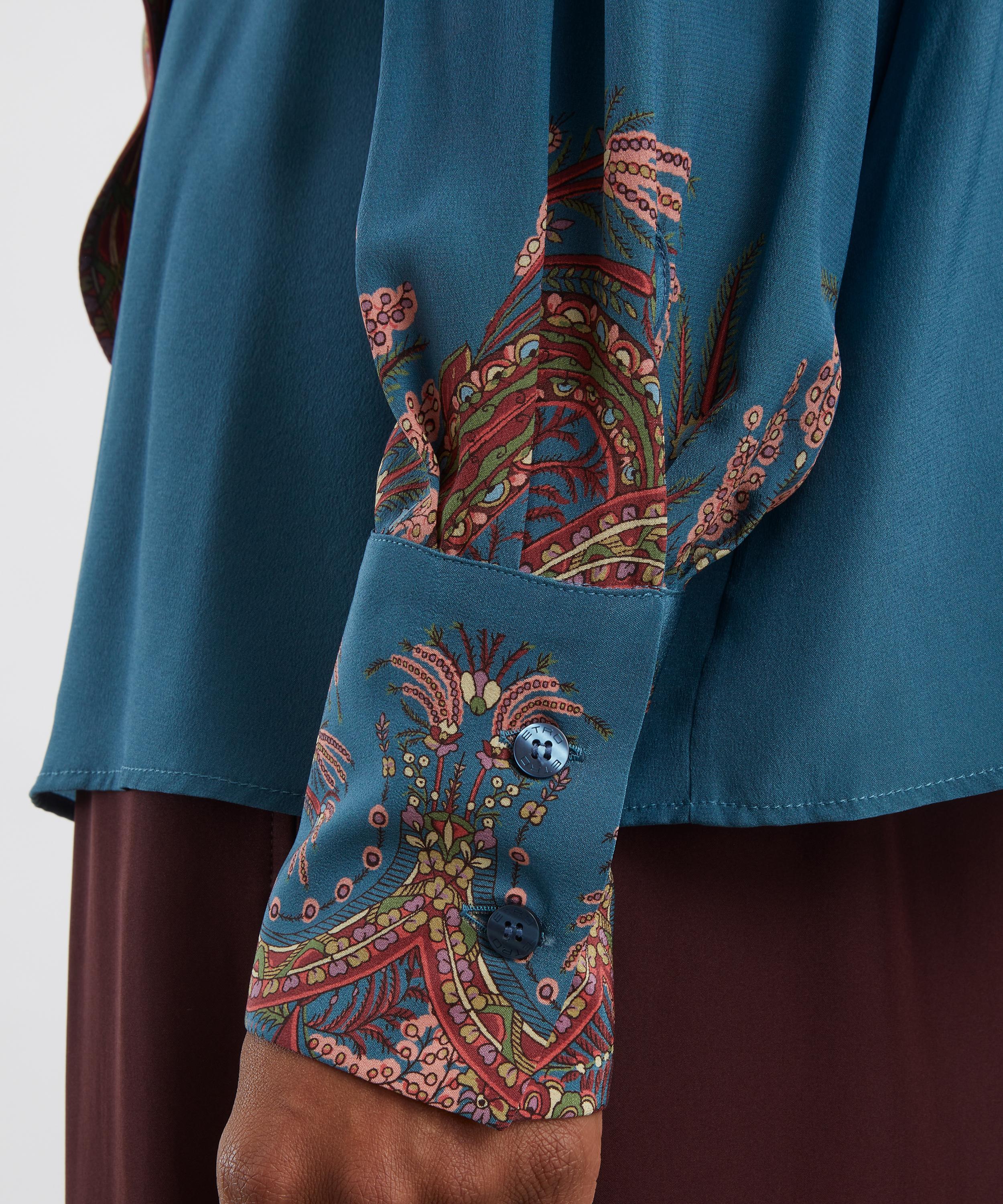 Etro - Floral Silk Blouse image number 4