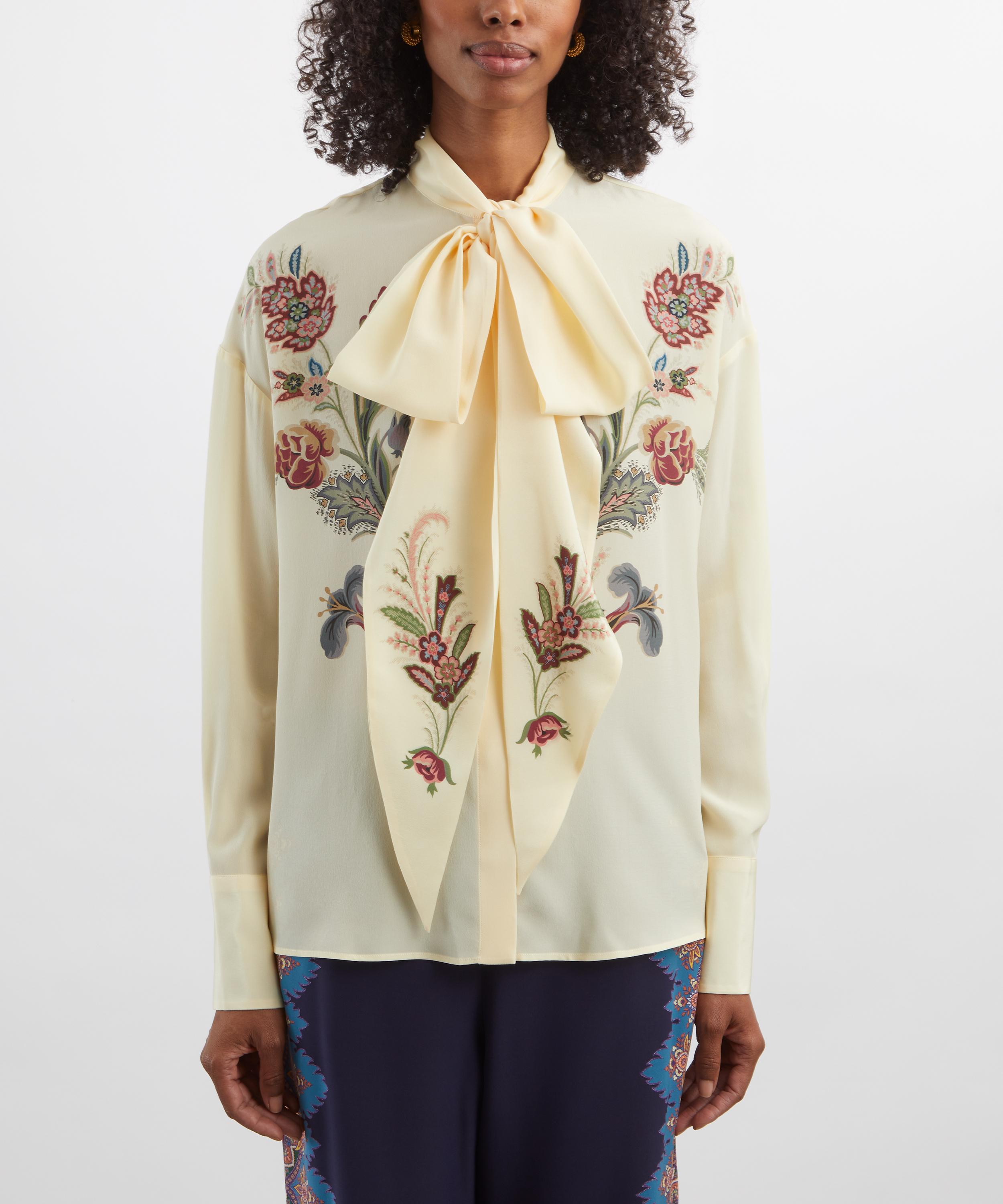 Etro - Floral Silk Blouse image number 2