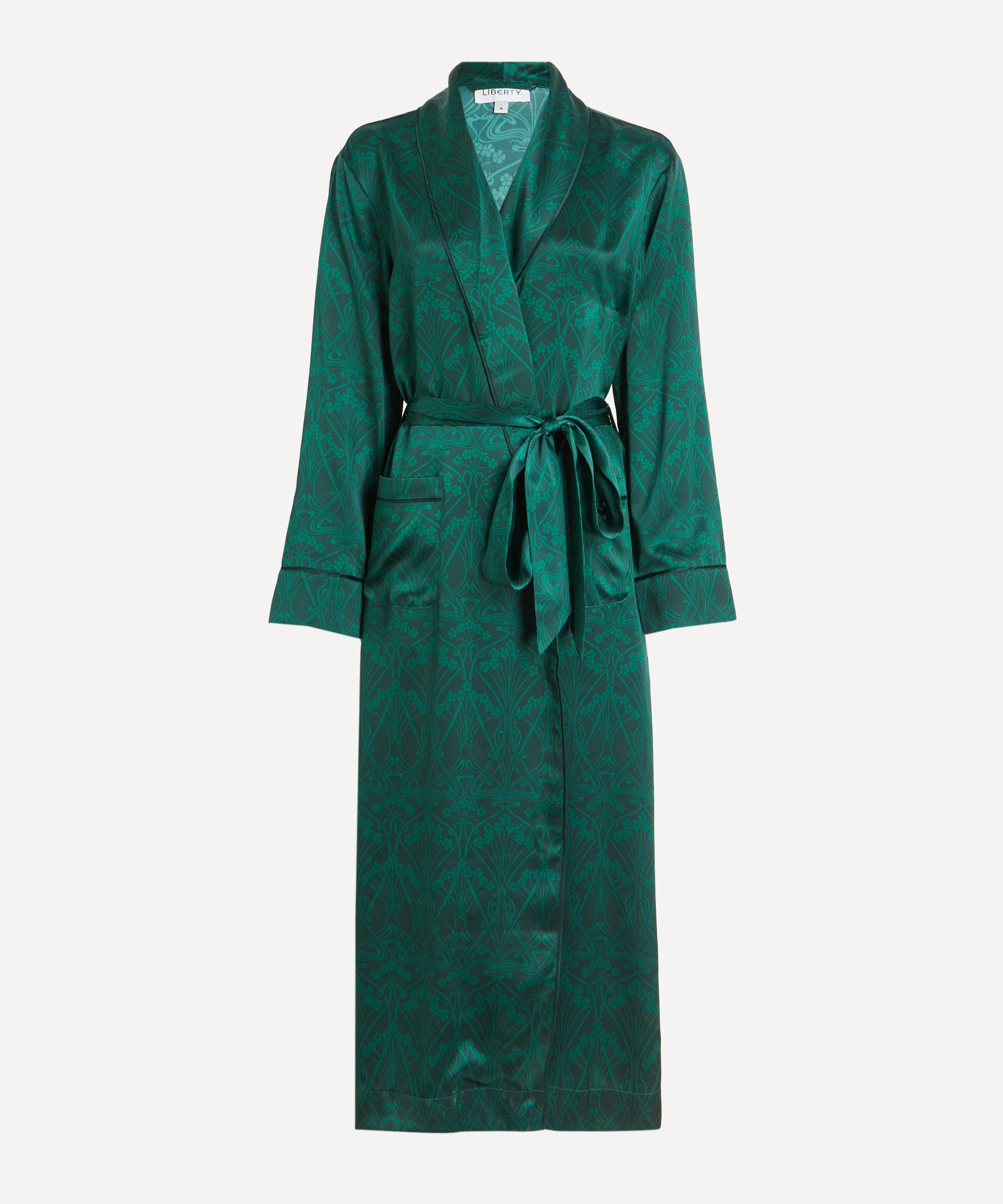 Liberty - Ianthe Blossom Silk-Satin Robe image number 0