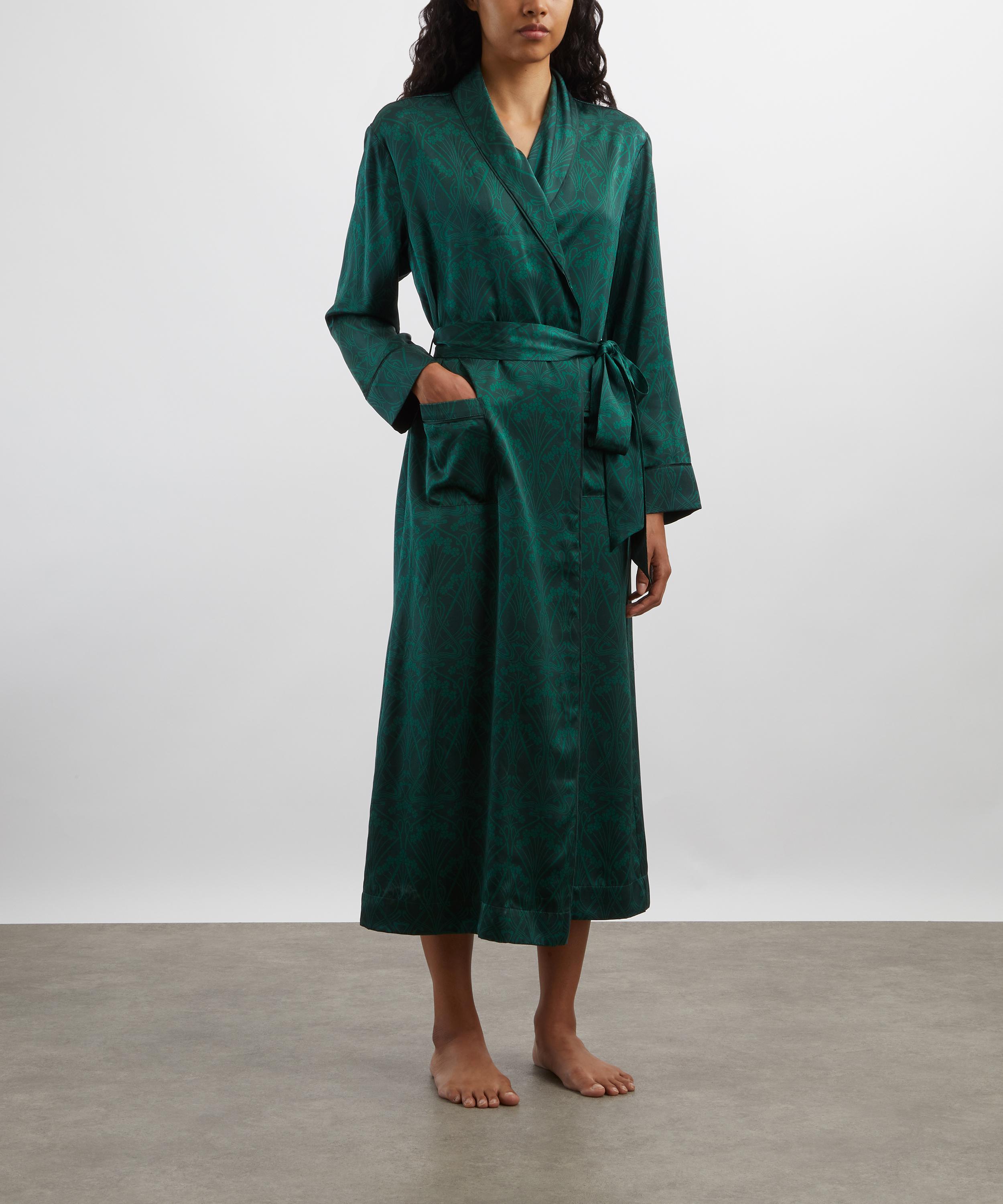Liberty - Ianthe Blossom Silk-Satin Robe image number 1