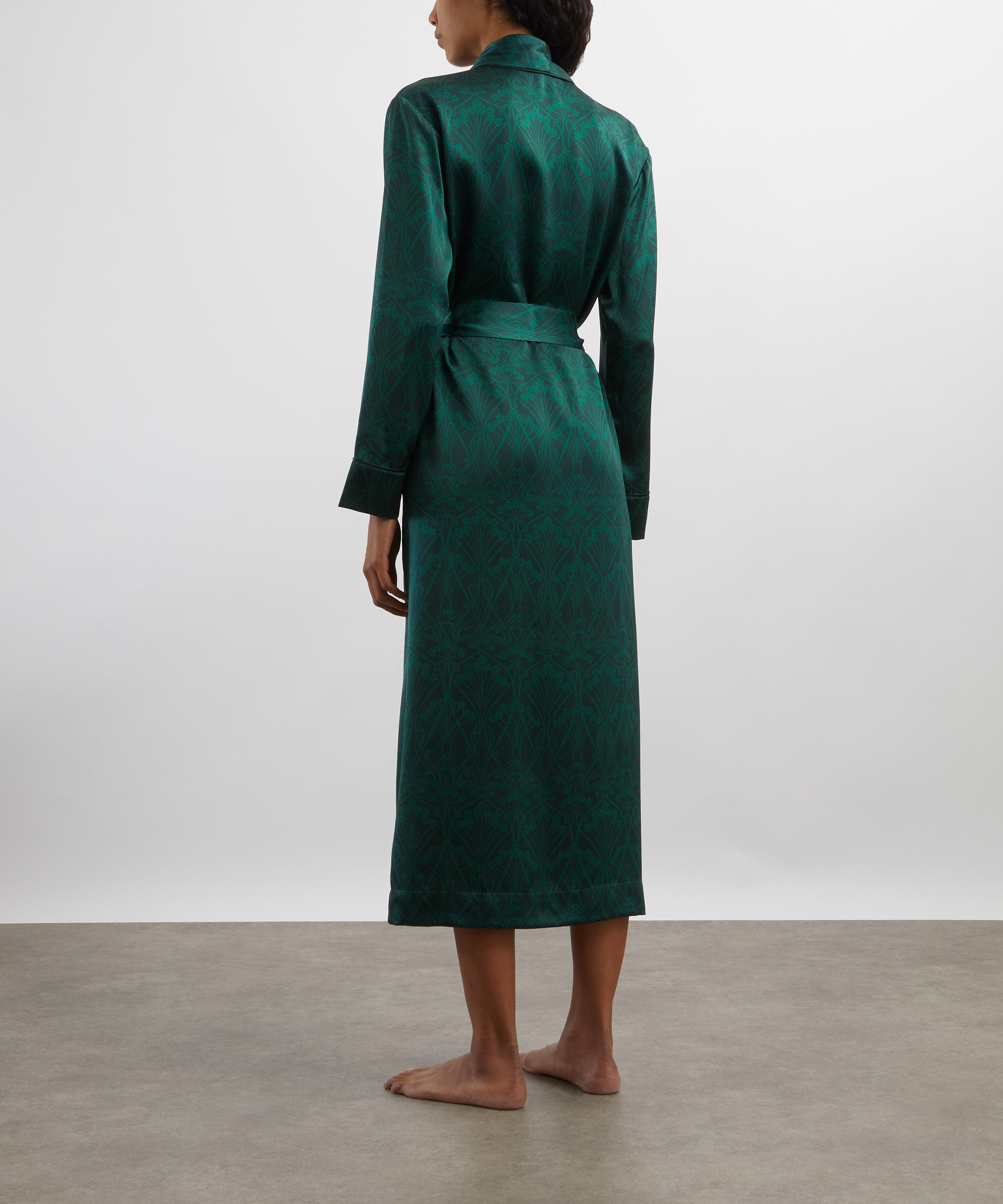 Liberty - Ianthe Blossom Silk-Satin Robe image number 3