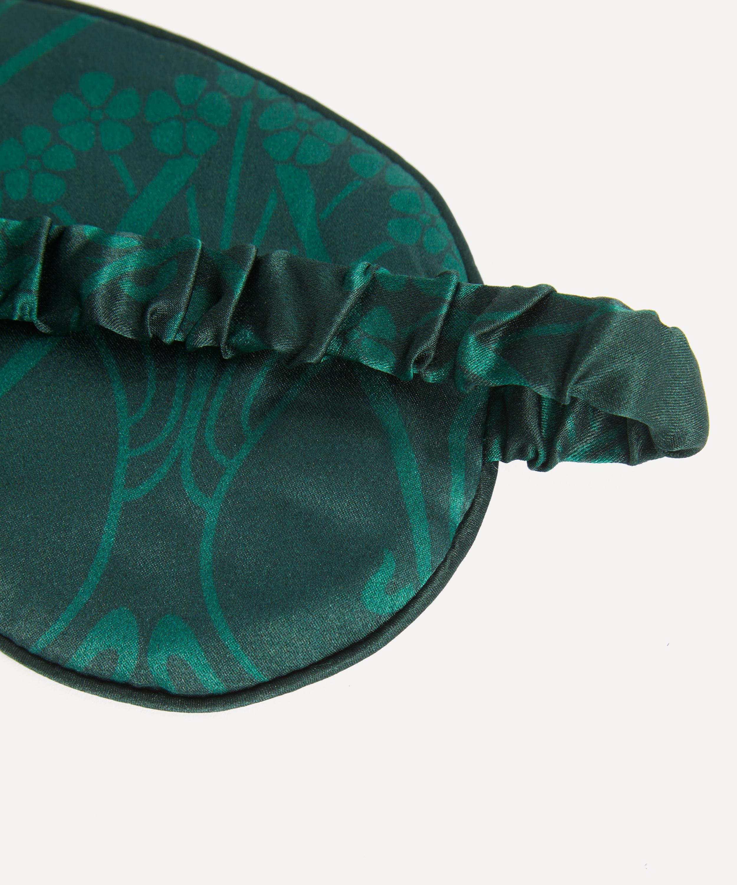 Liberty - Nouveau Ianthe Blossom Silk Satin Eye Mask image number 2