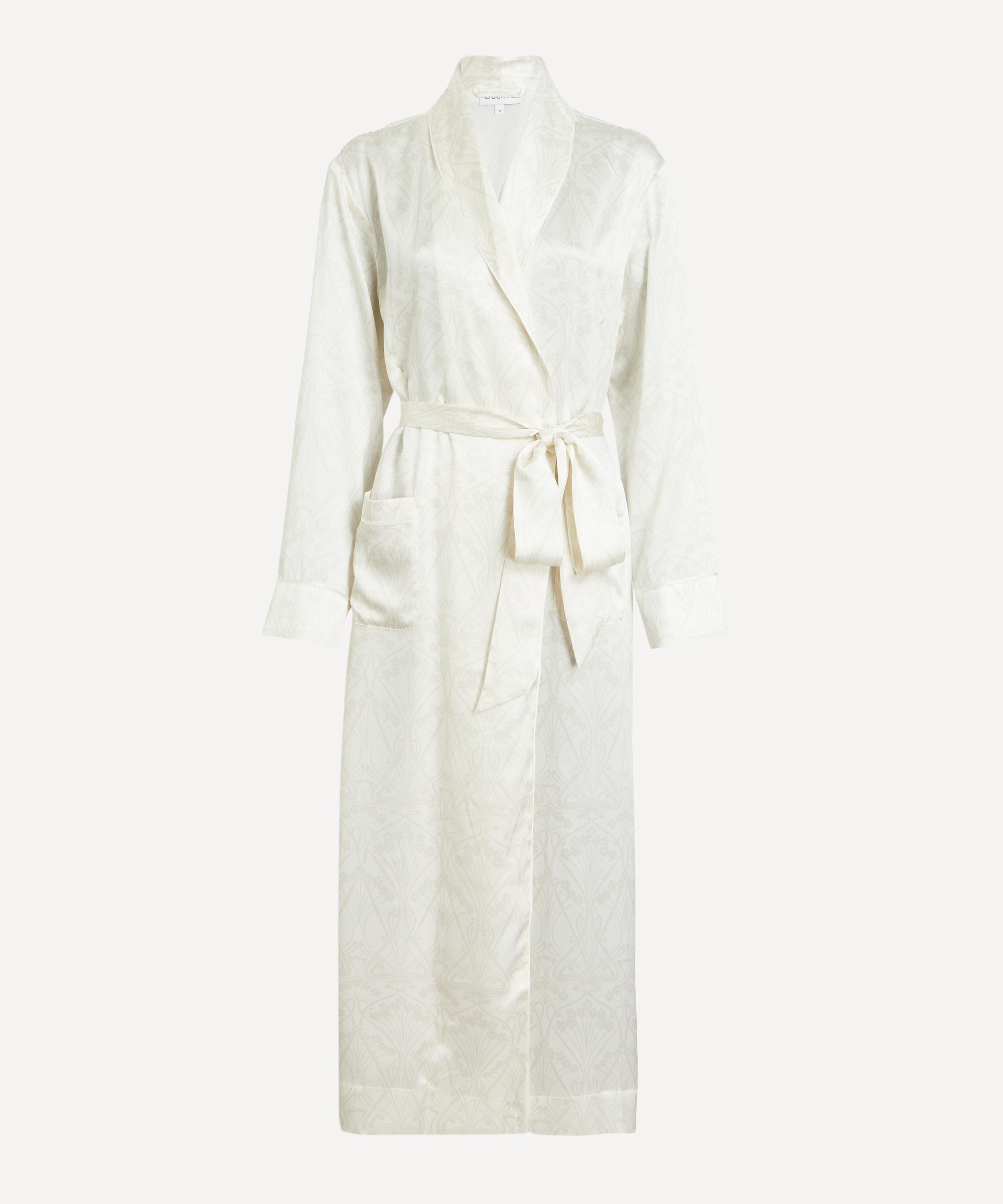 Liberty - Nouveau Ianthe Silk-Satin Robe image number 0