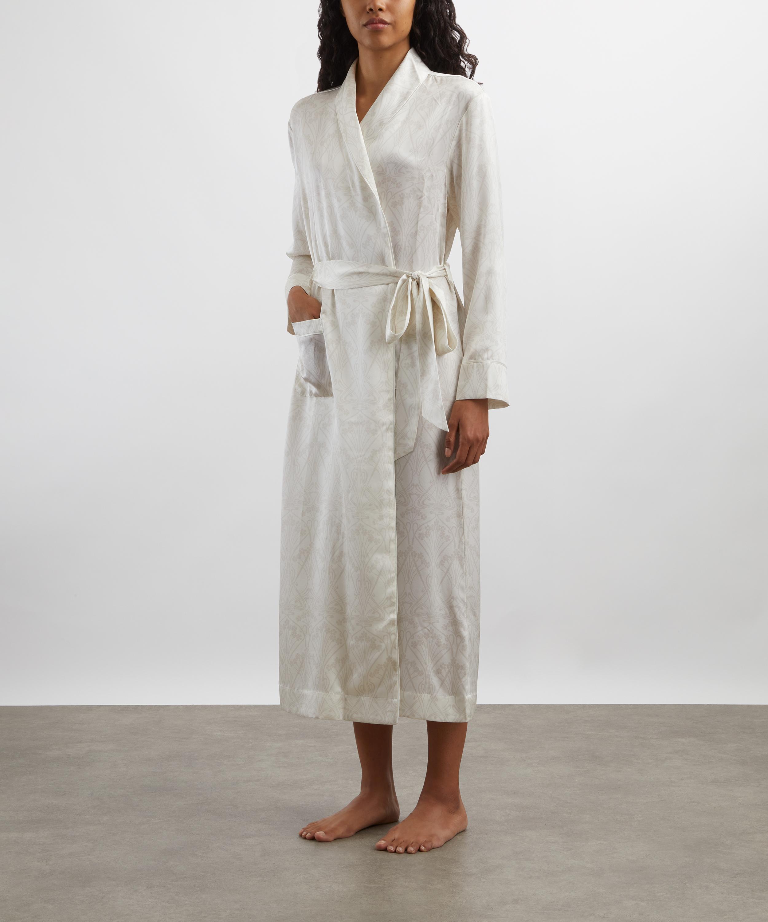 Liberty - Nouveau Ianthe Silk-Satin Robe image number 1
