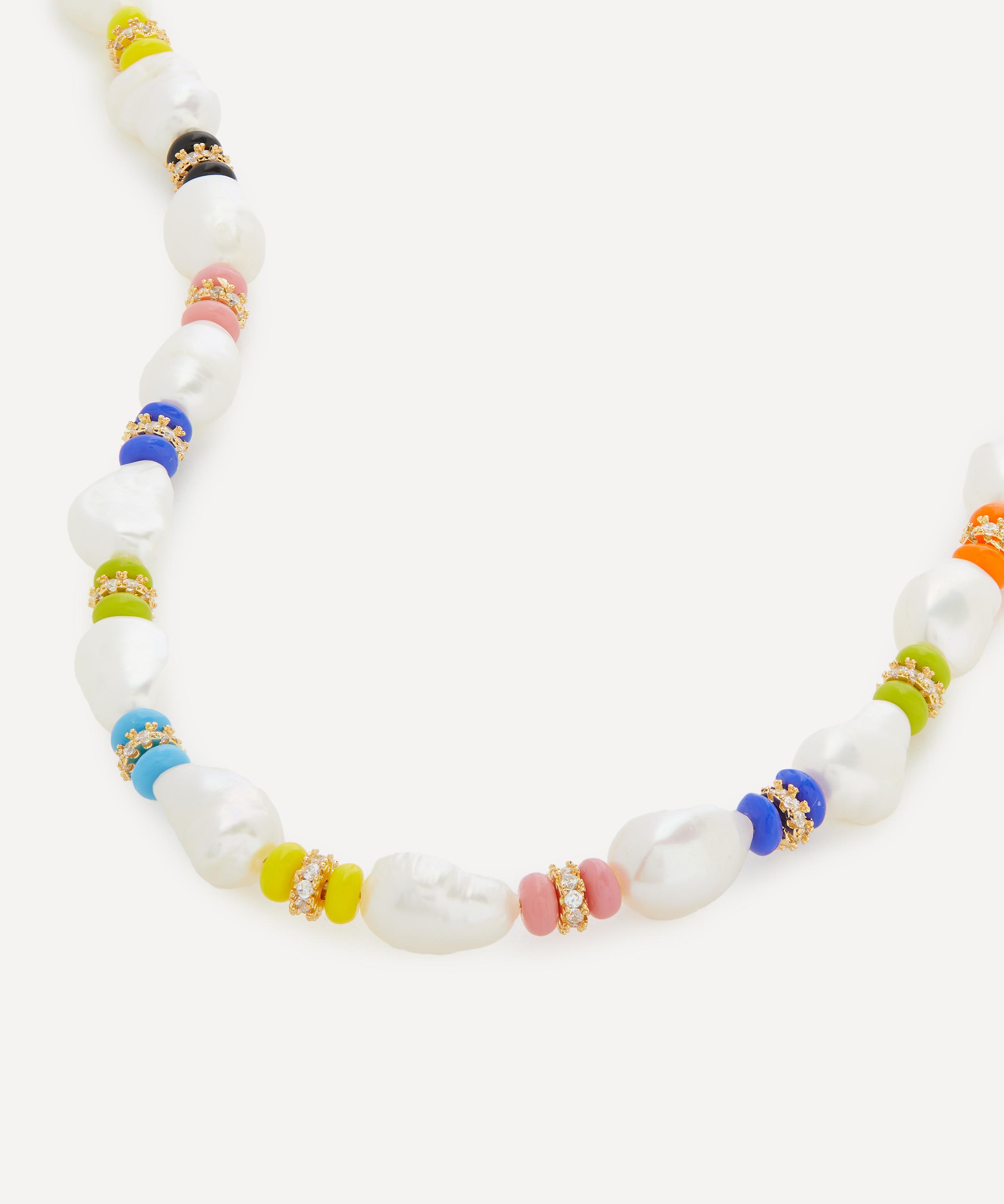 Martha Calvo - Venetian Freshwater Pearl Beaded Necklace