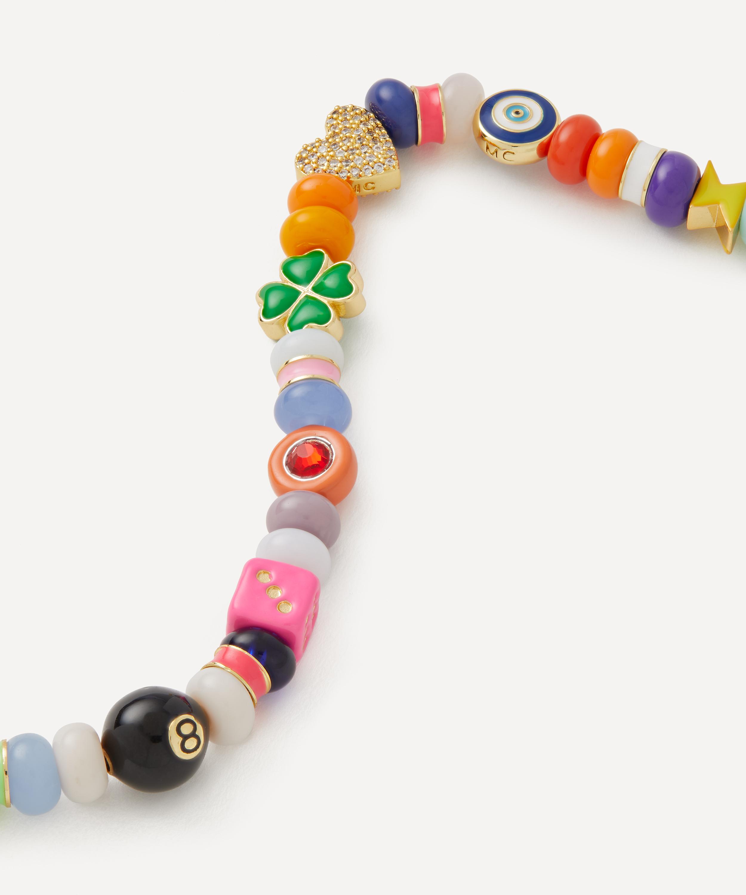 Martha Calvo - 14ct Gold-Plated Rhapsody Beaded Bracelet image number 1