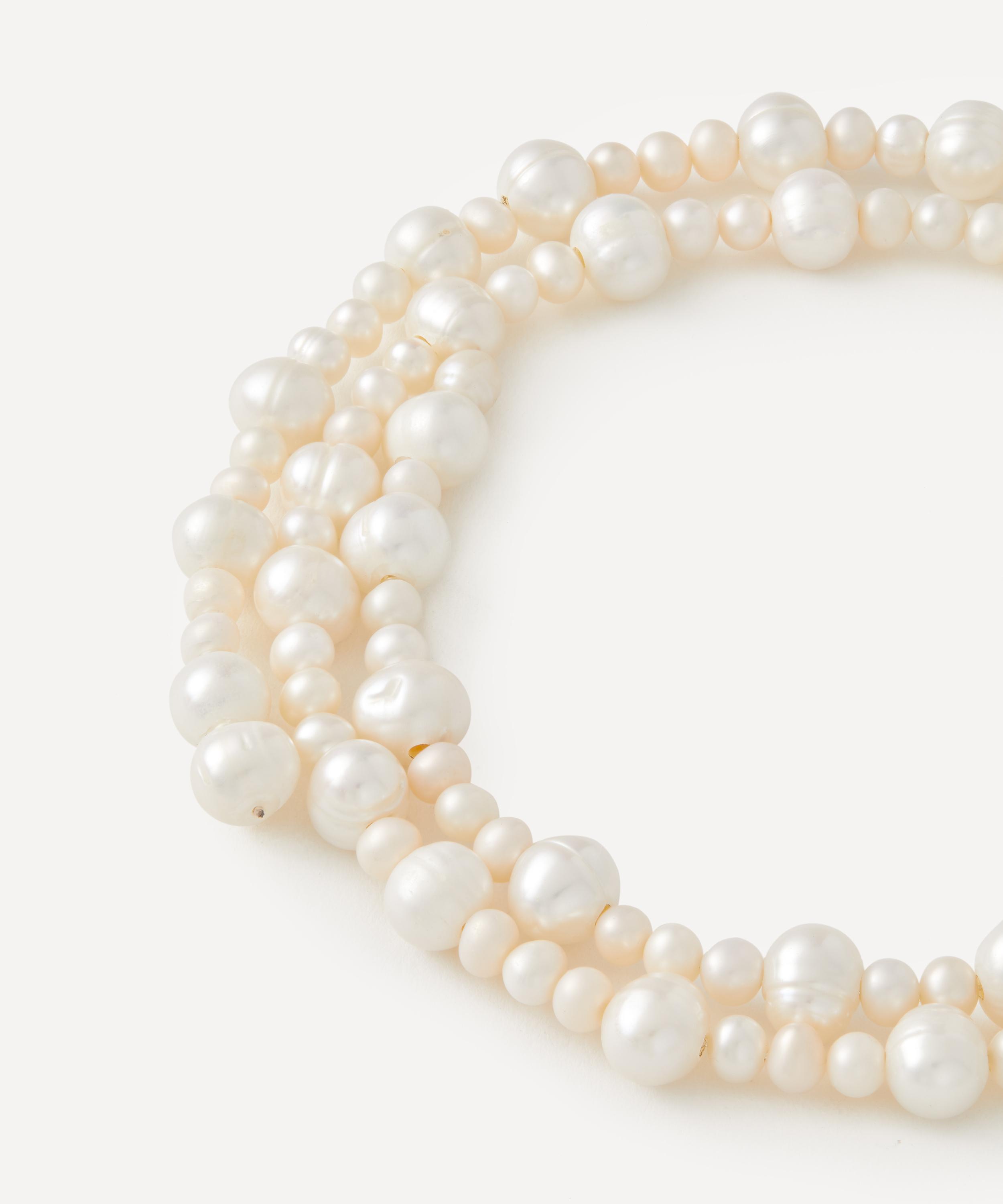 Martha Calvo - Stella Pearl Choker Necklace image number 1