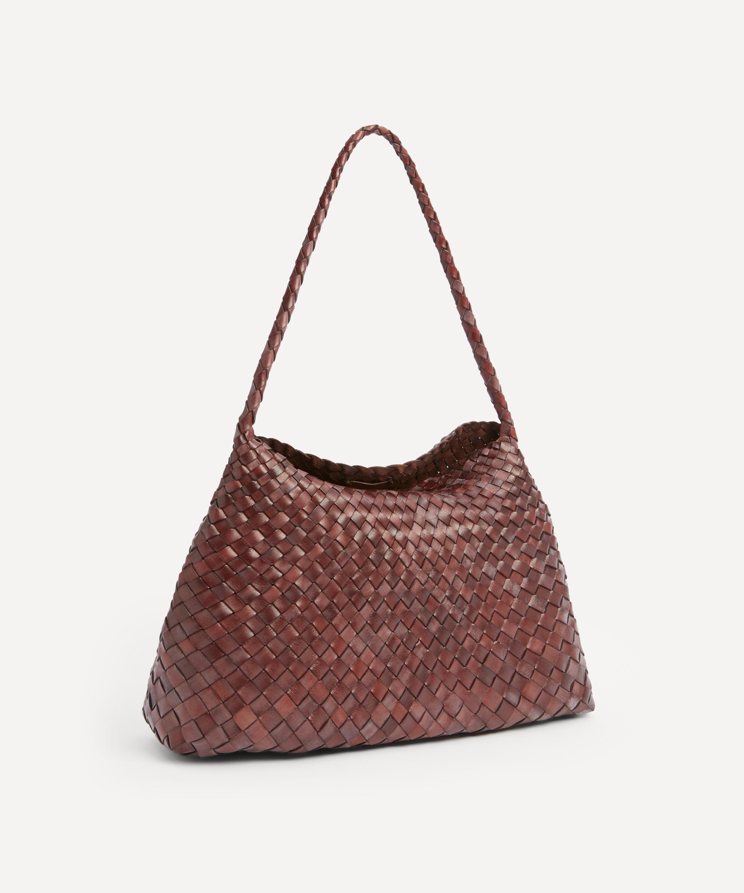 Dragon Diffusion - Santa Maria Woven Leather Shoulder Bag image number 1