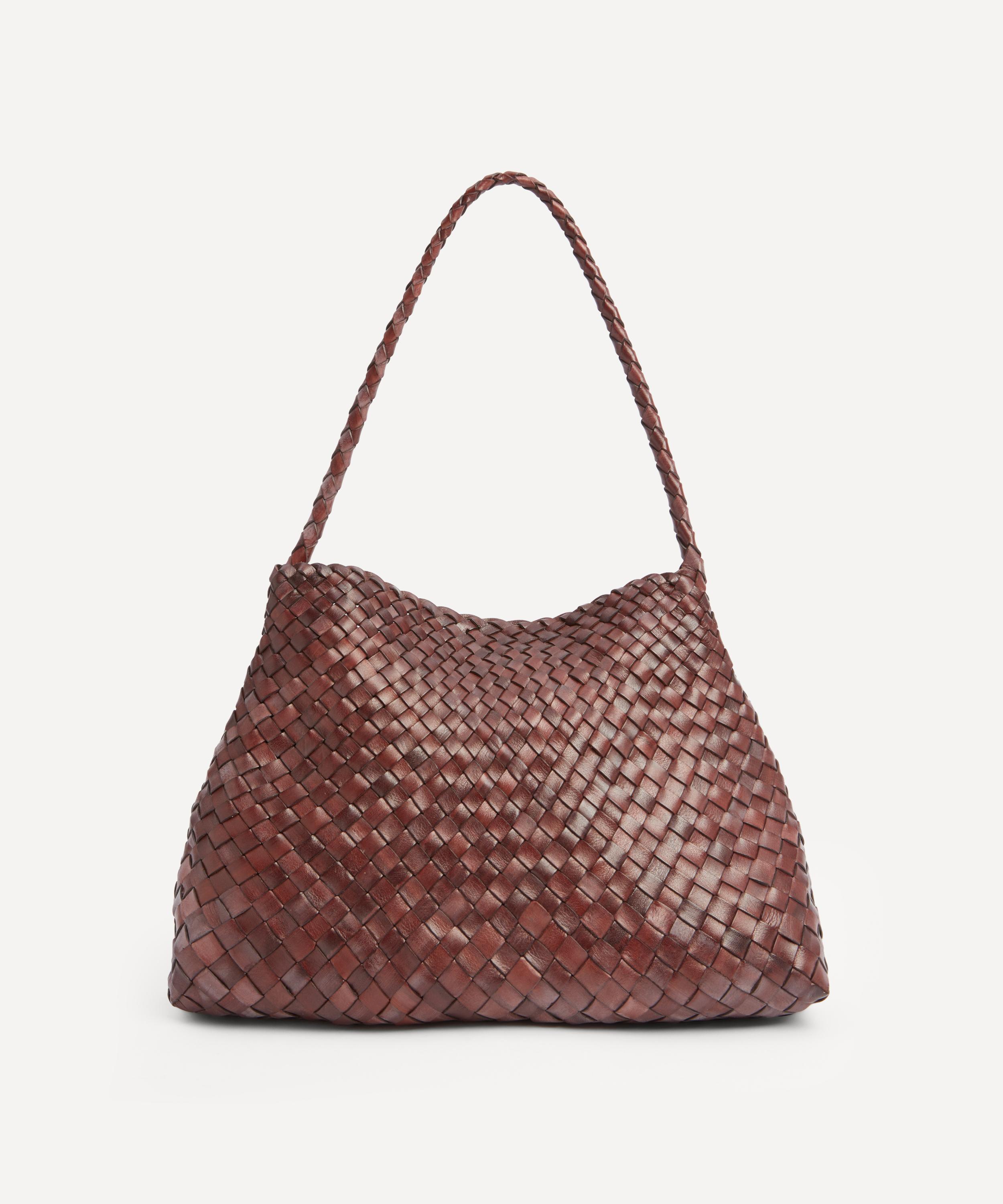 Dragon Diffusion - Santa Maria Woven Leather Shoulder Bag image number 2