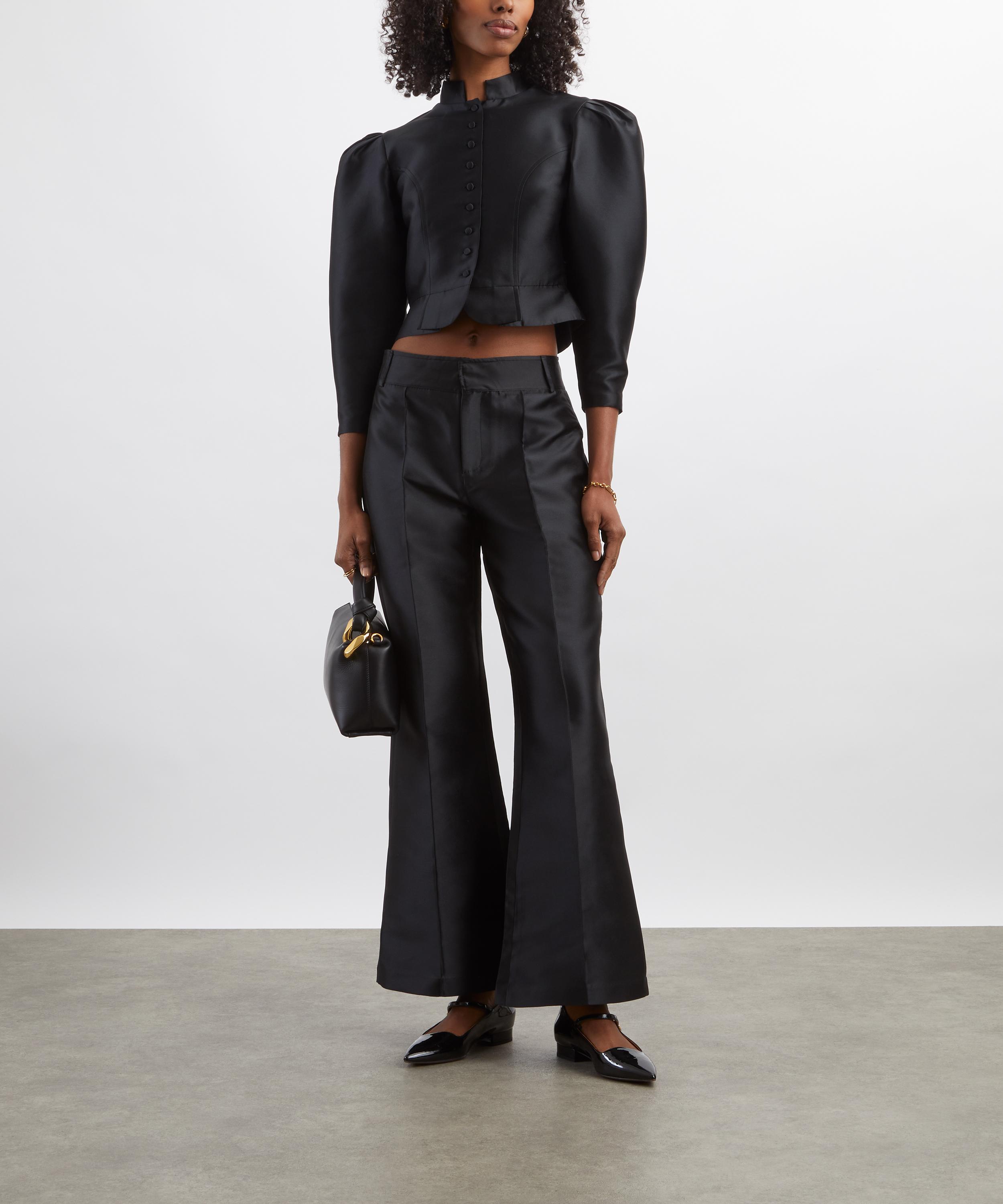 Destree - Yoshitomo Silk-Blend Trousers image number 1