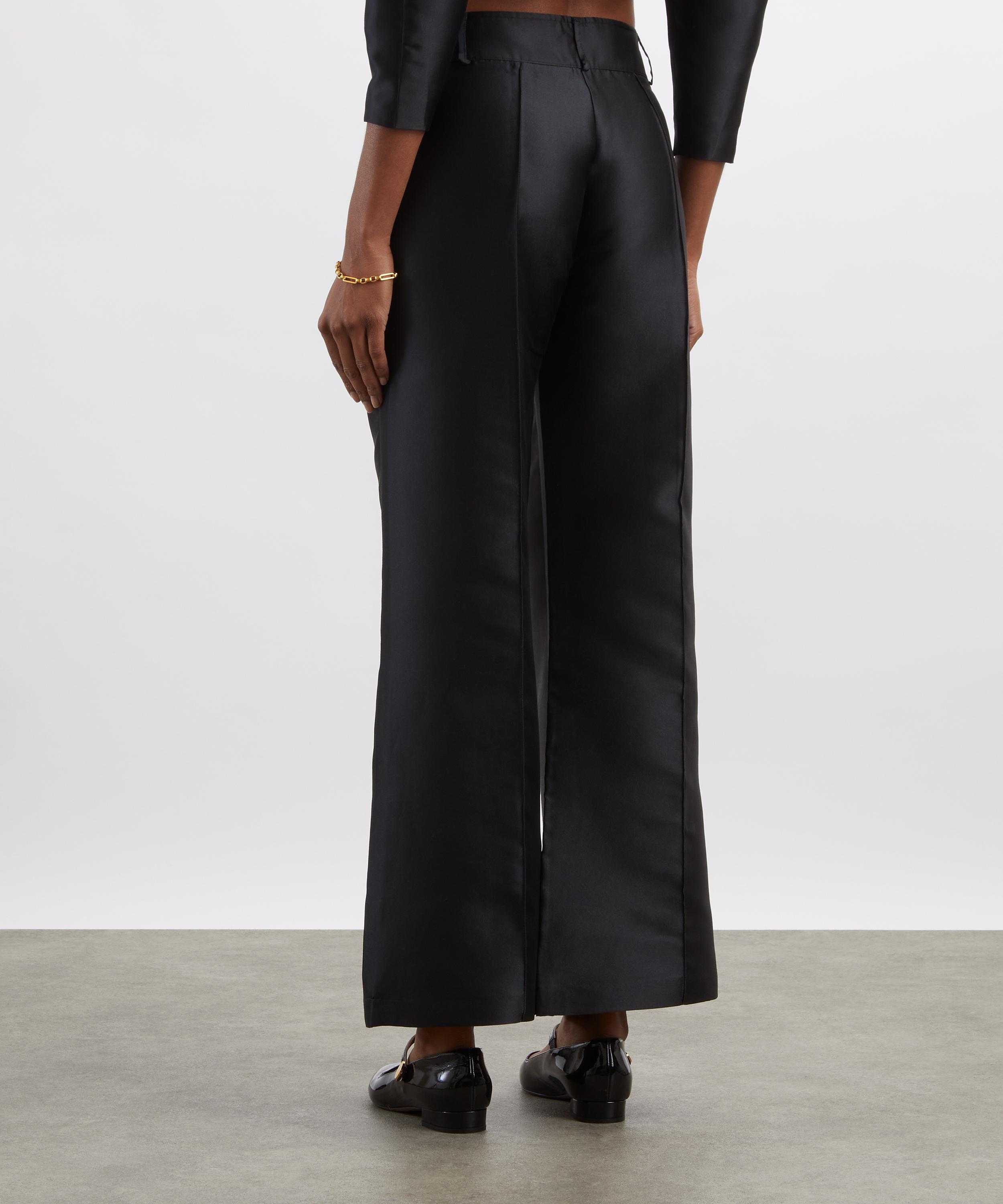 Destree - Yoshitomo Silk-Blend Trousers image number 3