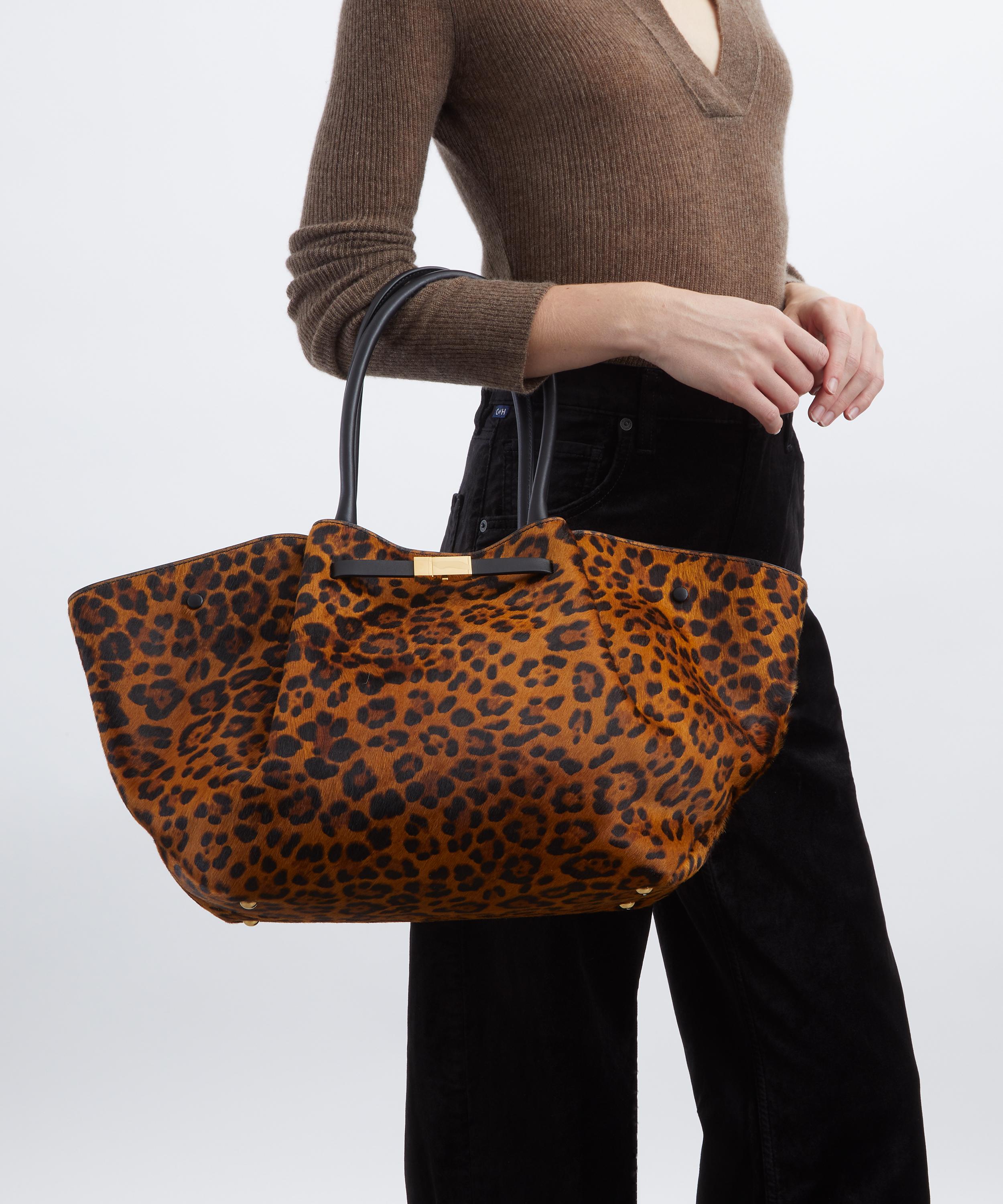 DeMellier - Midi New York Leopard Tote Bag image number 1