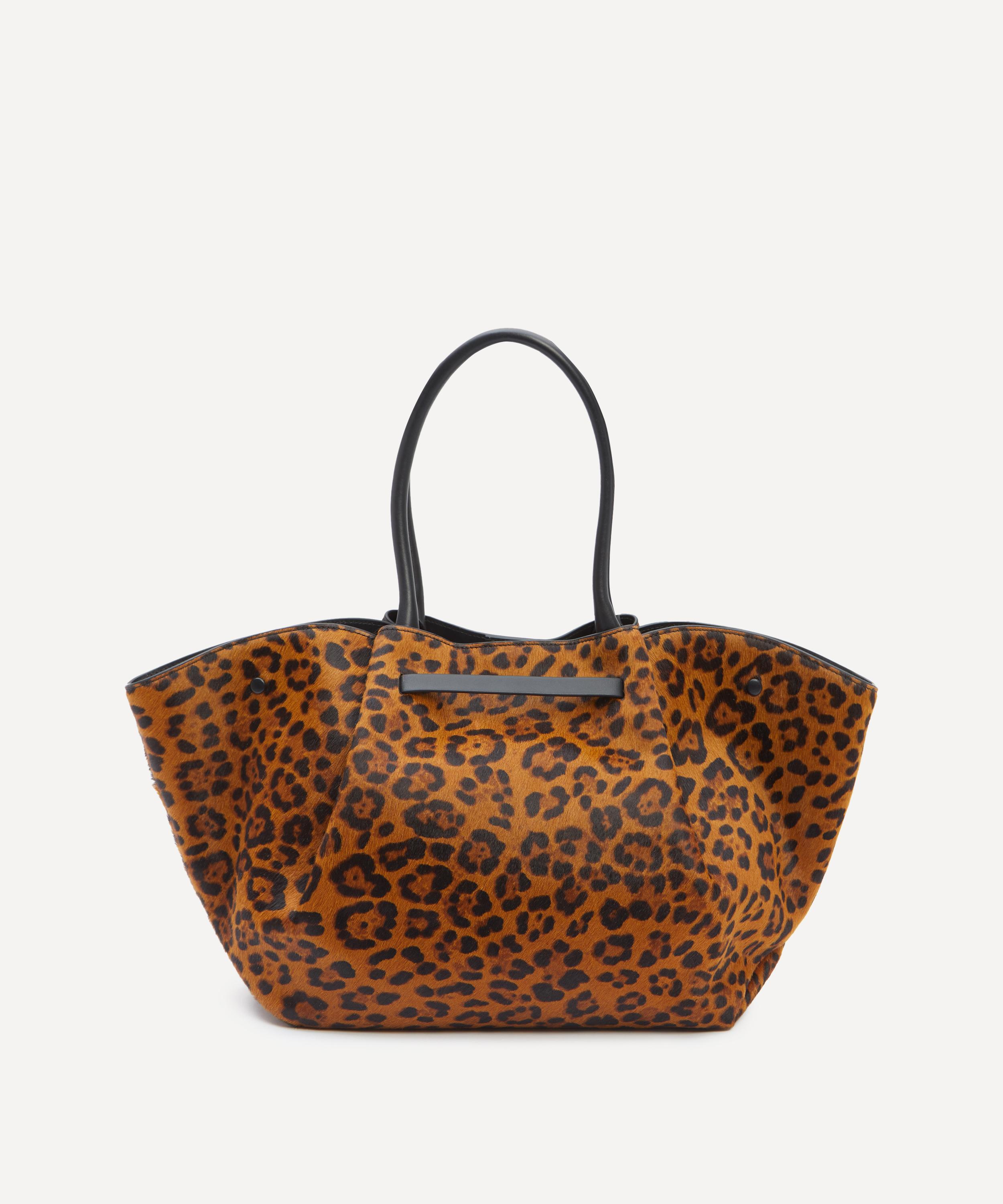 DeMellier - Midi New York Leopard Tote Bag image number 3