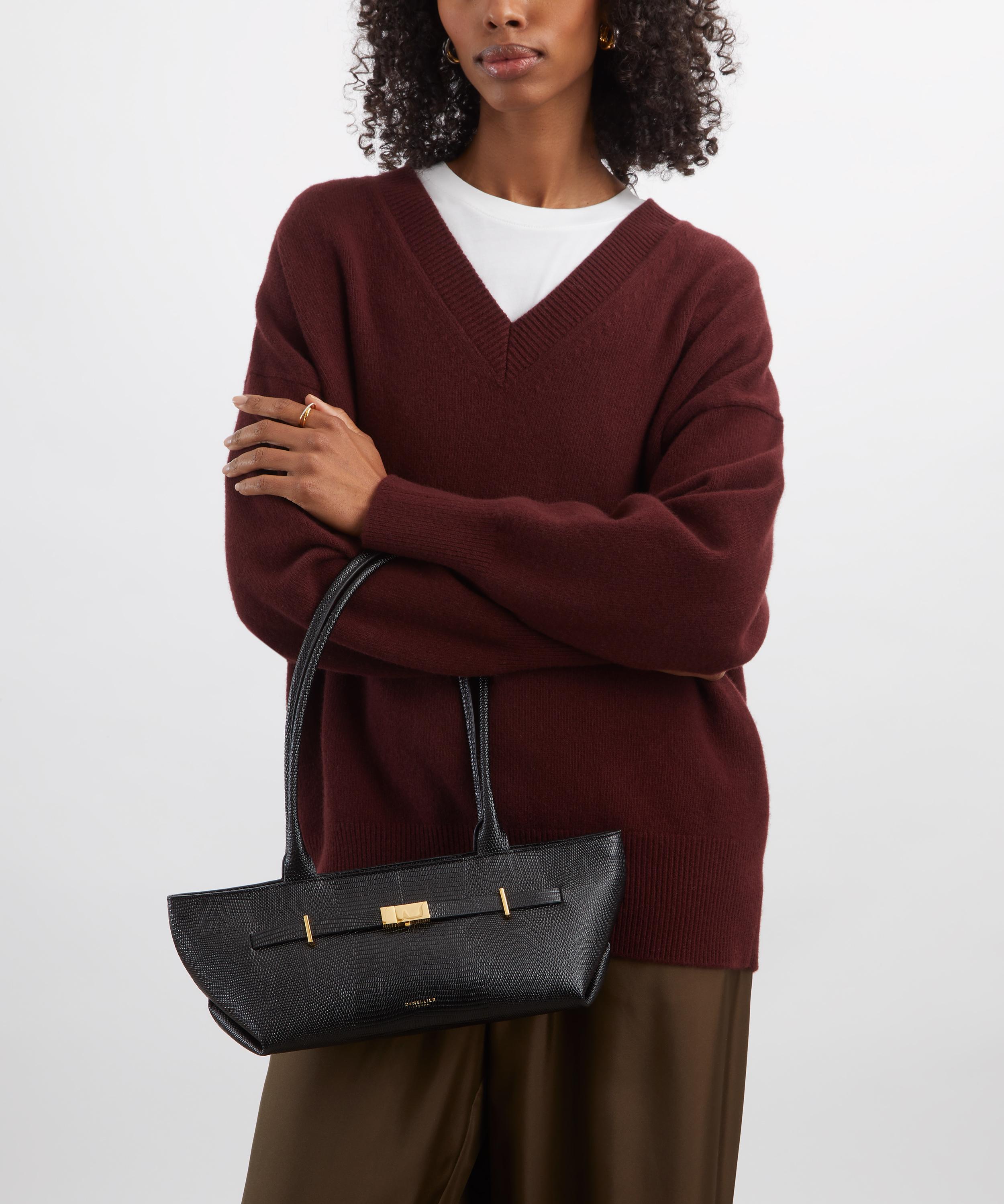 DeMellier - Alison Toby x New York Croc-Effect Shoulder Bag image number 1