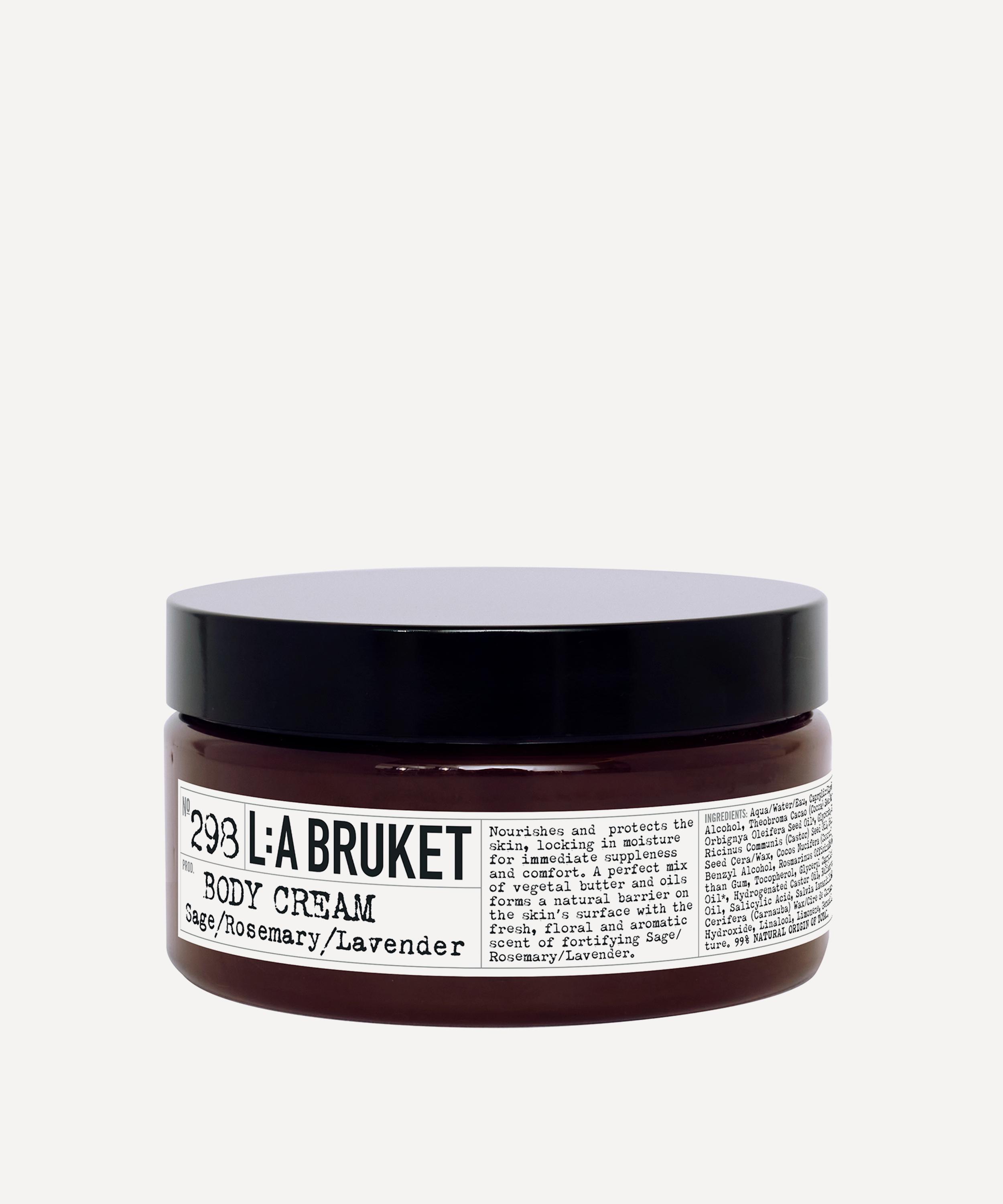 L:A Bruket - 298 Body Cream Sage Rosemary Lavender 200g image number 0