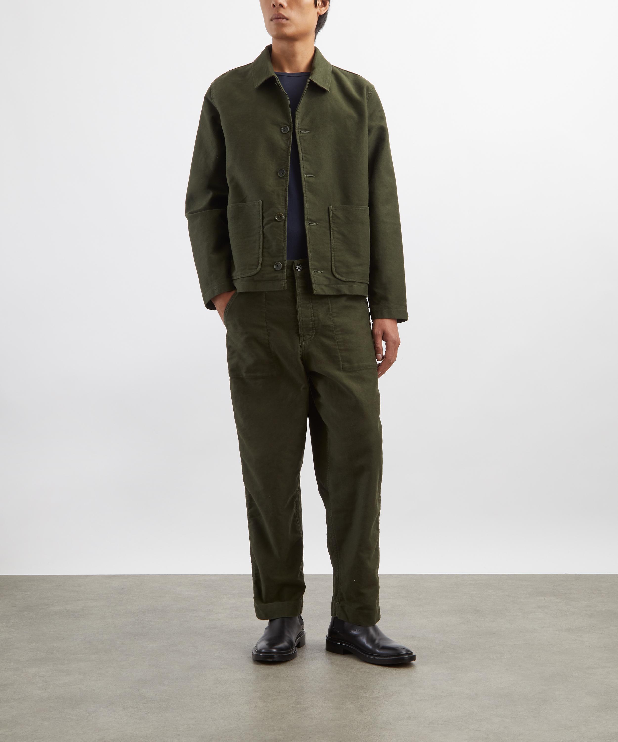 YMC - Olive Painter Trousers image number 1