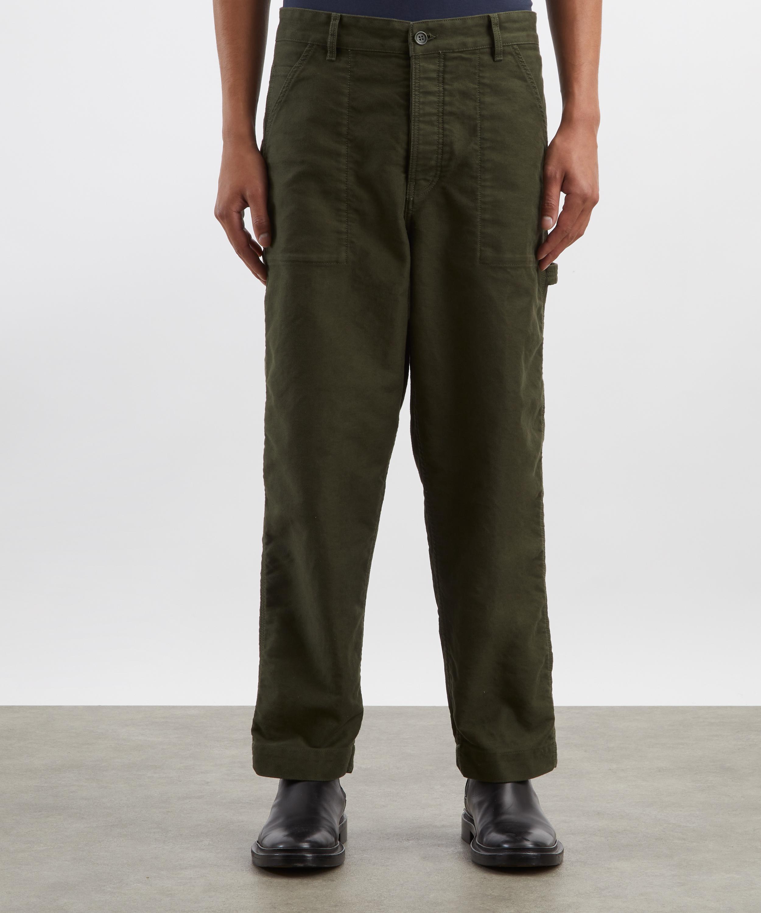 YMC - Olive Painter Trousers image number 2
