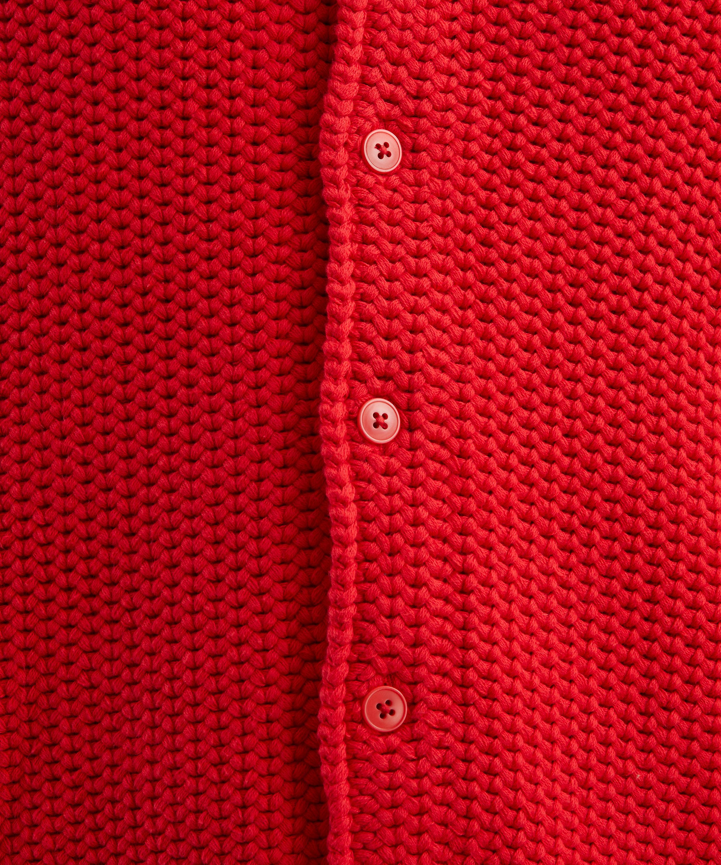 YMC Red Rat Pack Knit Cardigan | Liberty