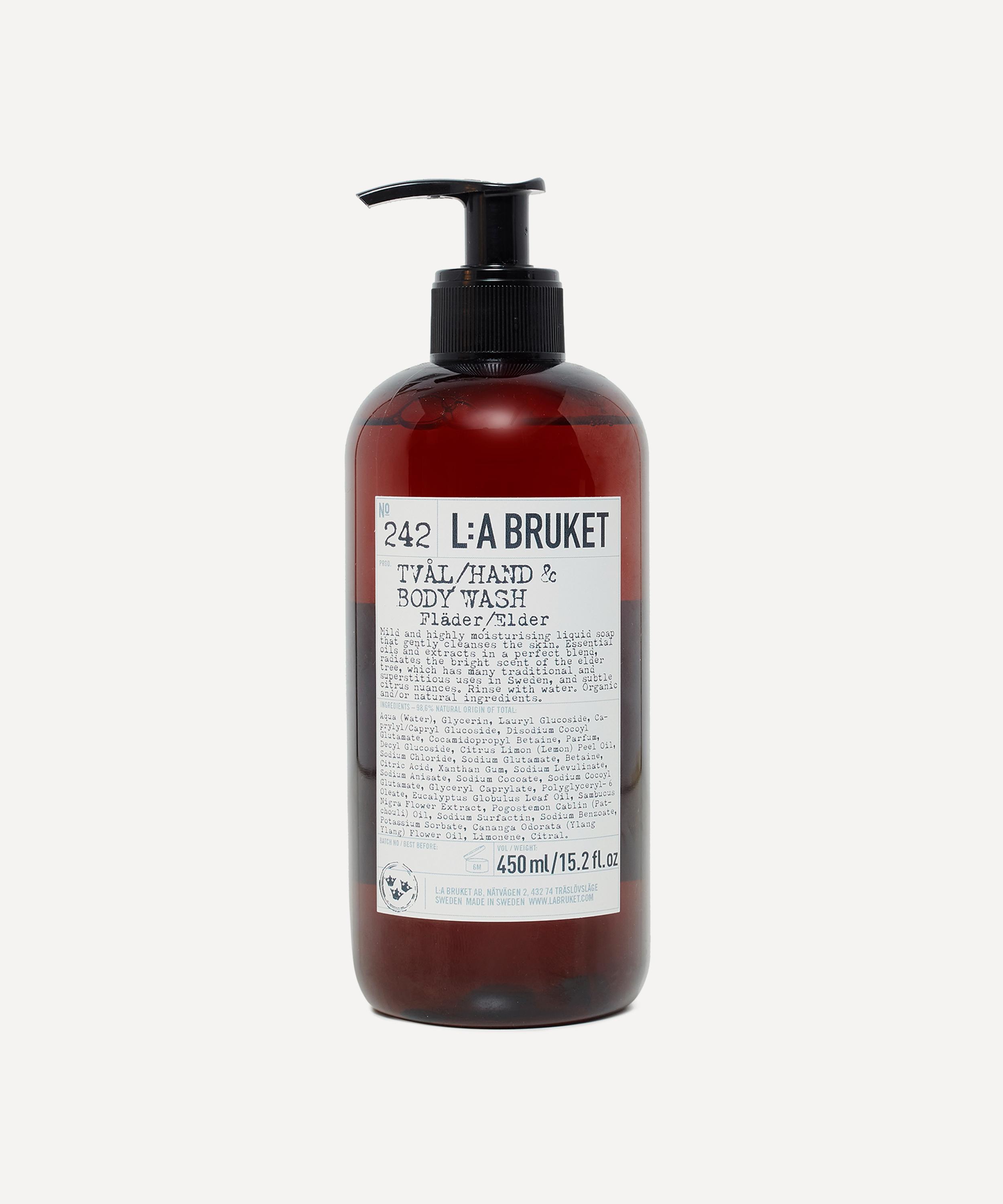 LA Bruket - Hand Body Wash Elder 450ml image number 0