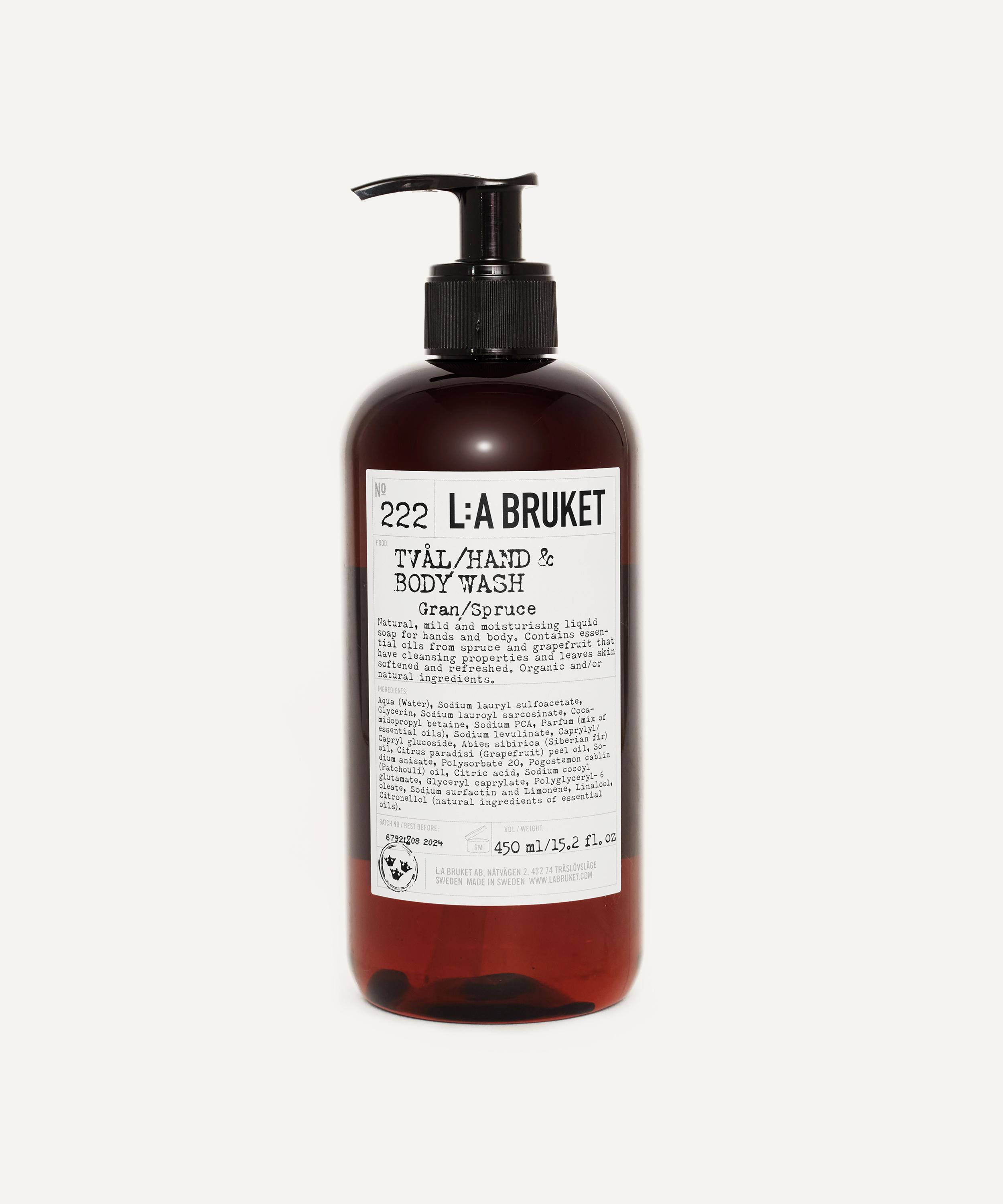 LA Bruket - Hand Body Wash Spruce 450ml image number 0
