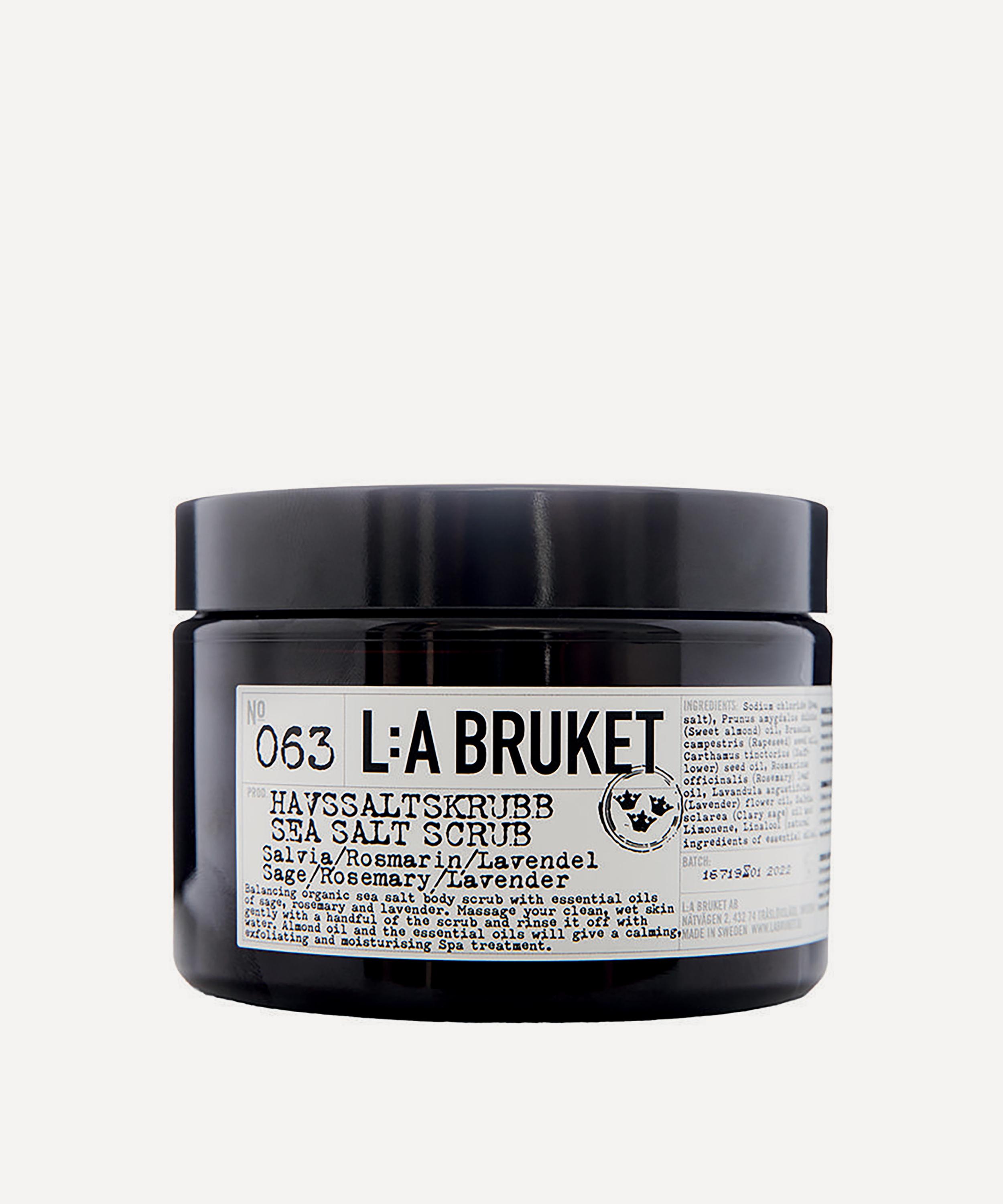LA Bruket - Sea Salt Scrub Sage/Rosemary/Lavender 420g image number 0