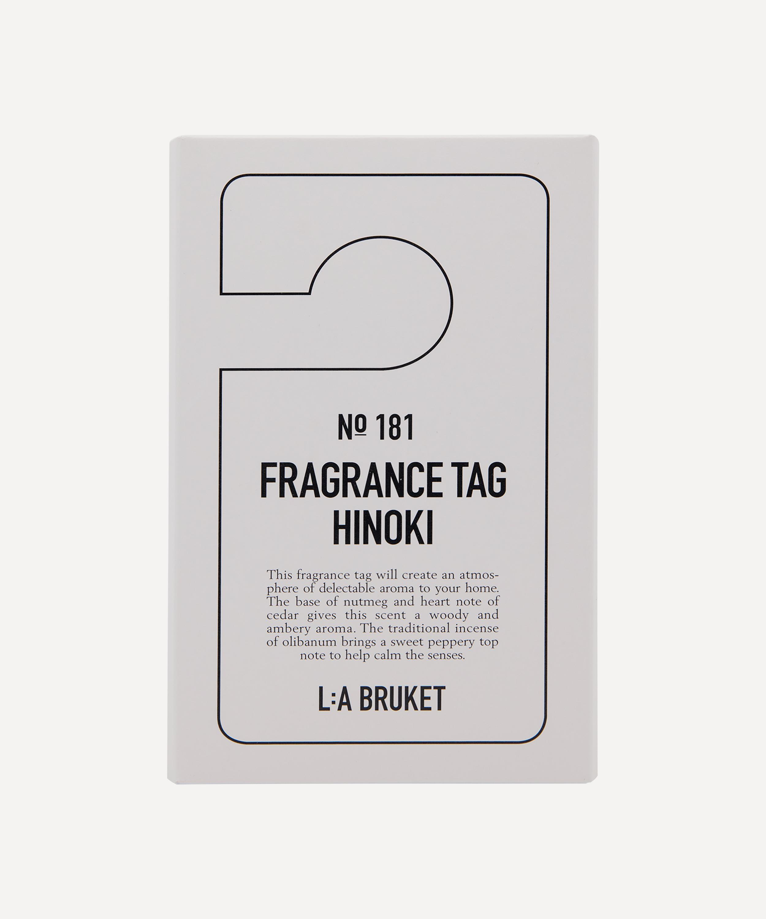 L:A Bruket - Fragrance Tag Hinoki image number 1