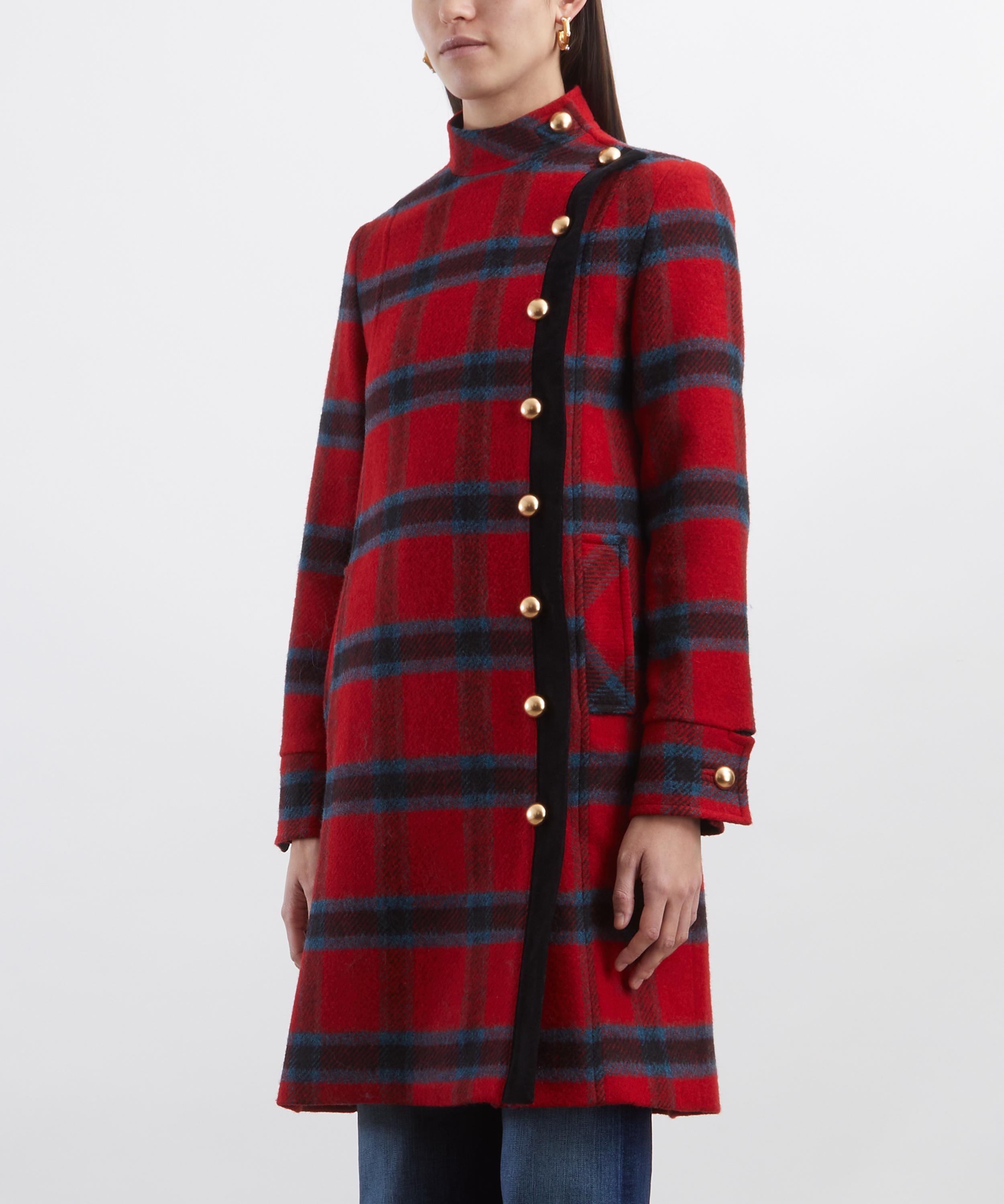 Maria de la Orden - Casimir Check Coat image number 2