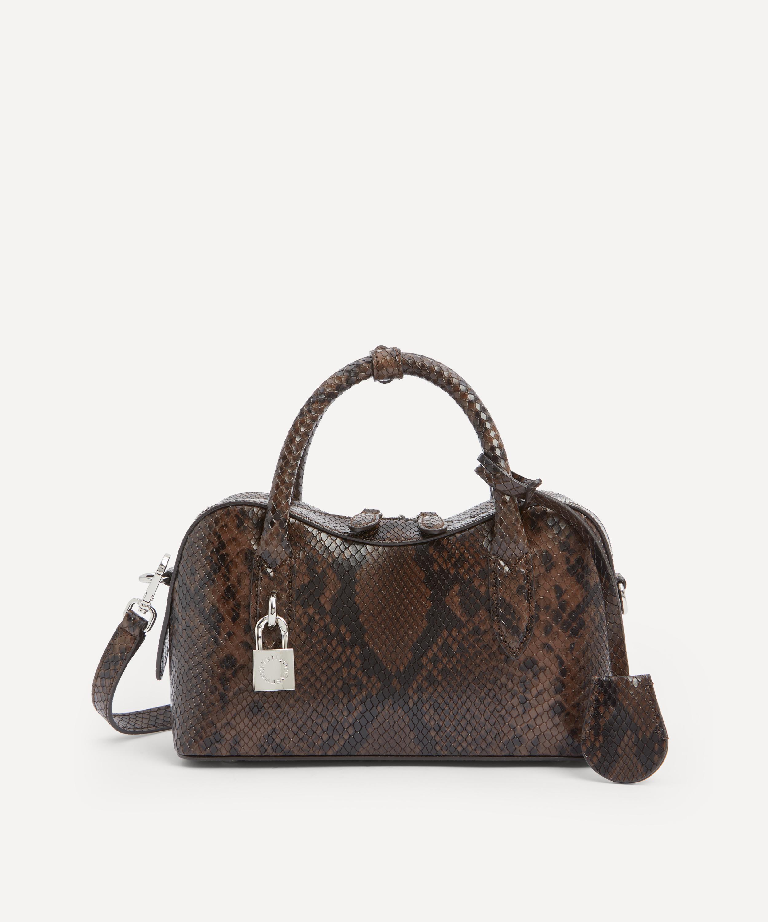 Stella McCartney - Ryder Snake Embossed Small Bag