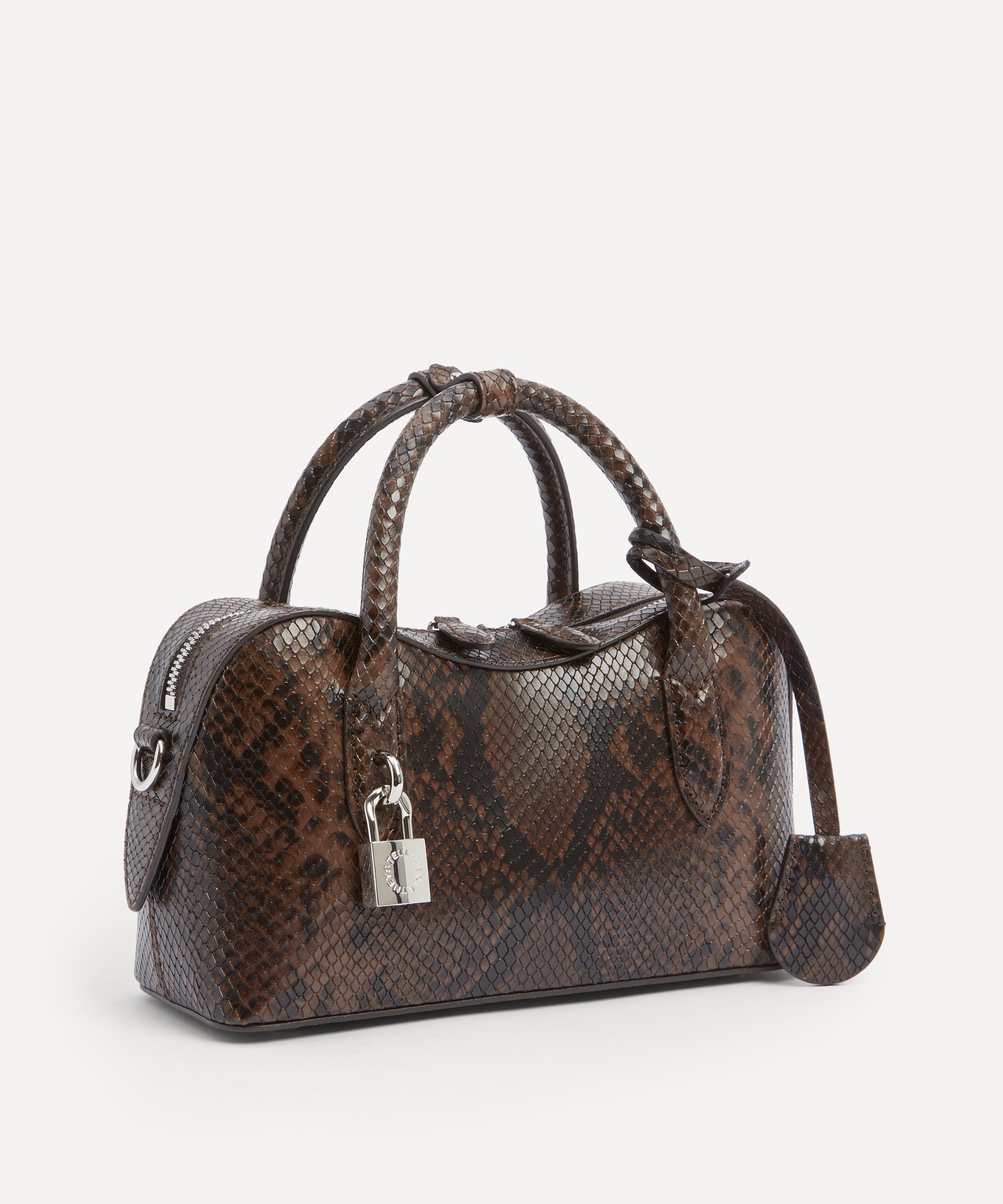 Stella McCartney - Ryder Snake Embossed Small Bag image number 2