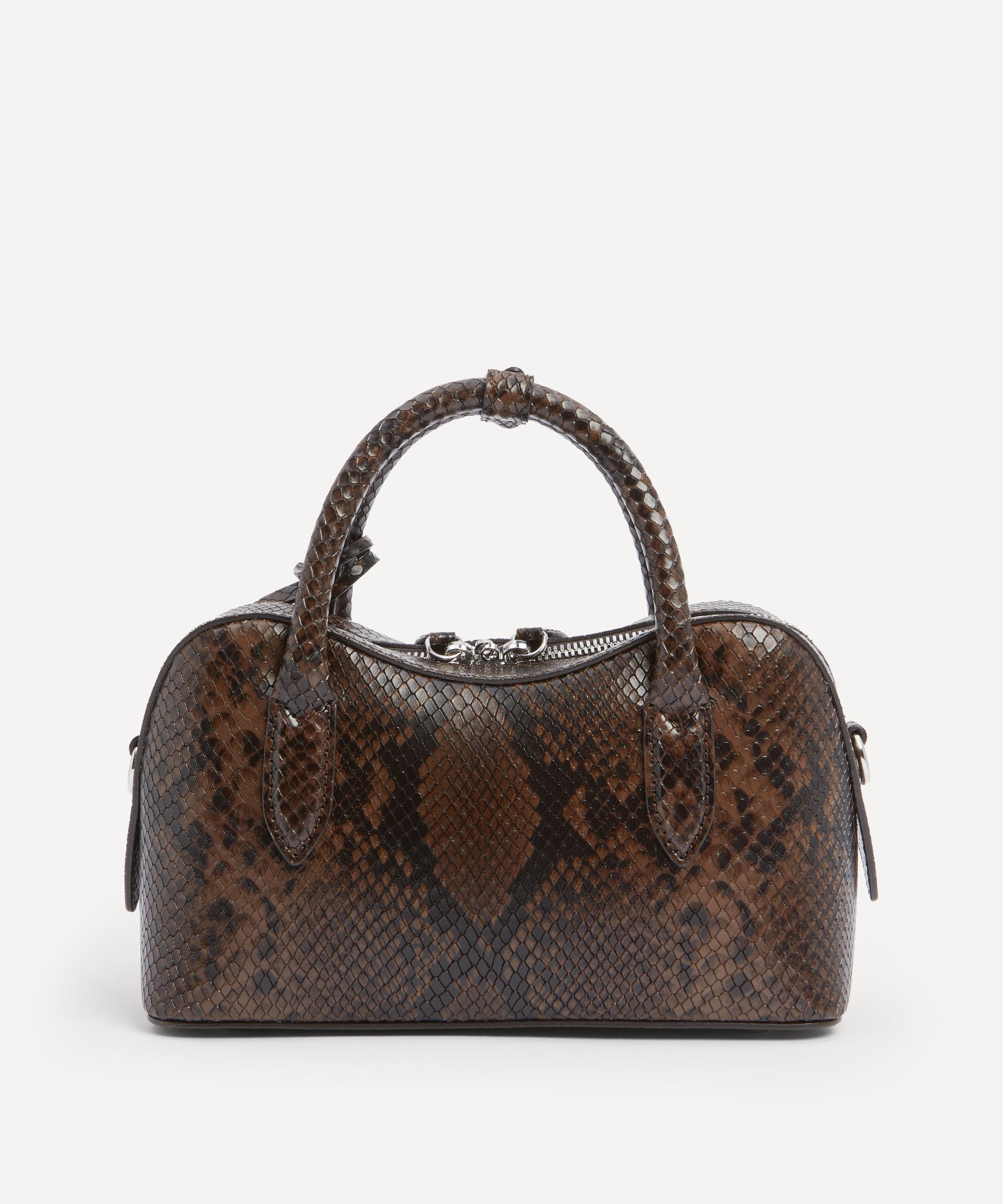 Stella McCartney - Ryder Snake Embossed Small Bag image number 3