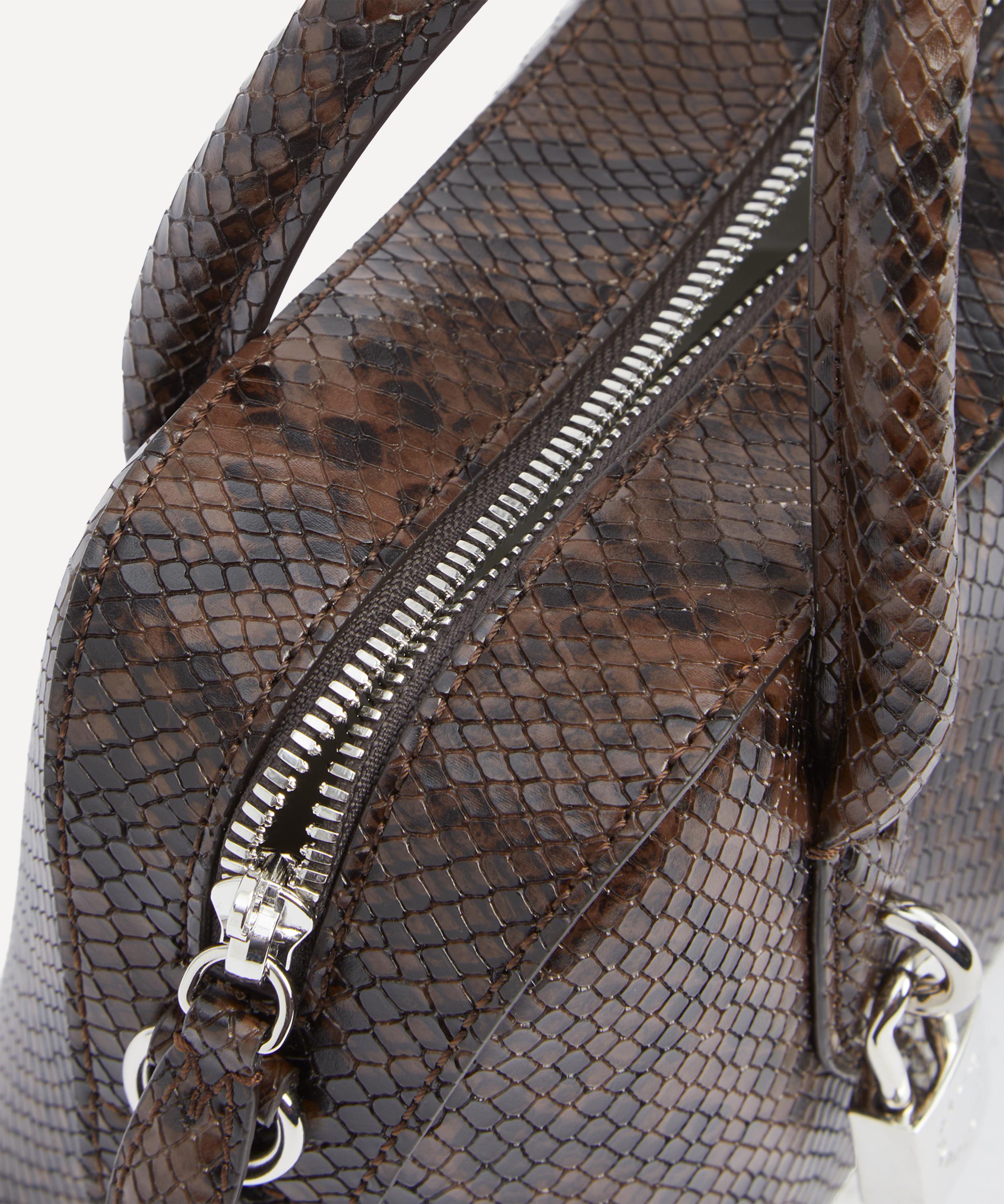 Stella McCartney - Ryder Snake Embossed Small Bag image number 5