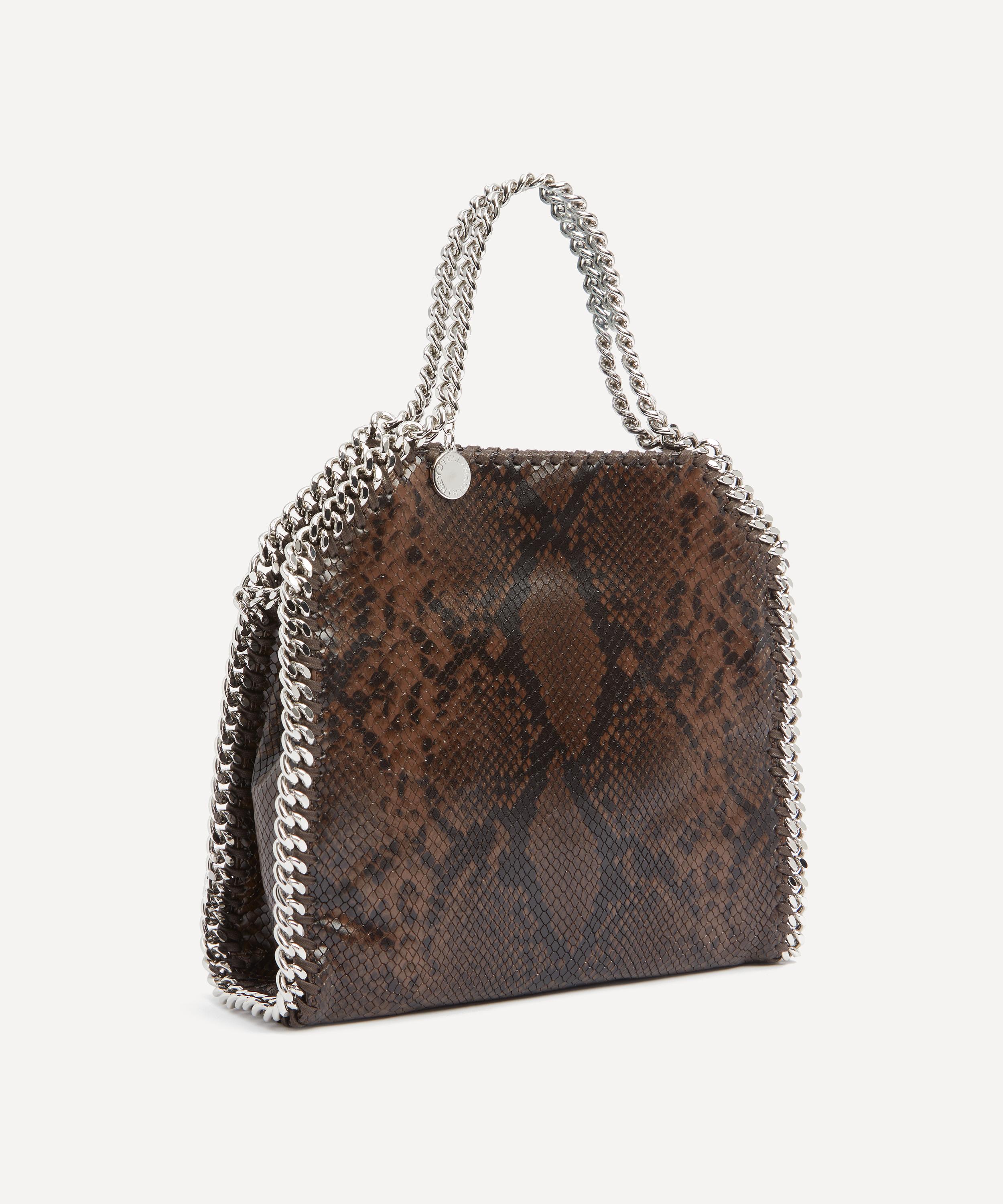 Stella McCartney - Falabella Espresso Mini Tote Bag image number 1