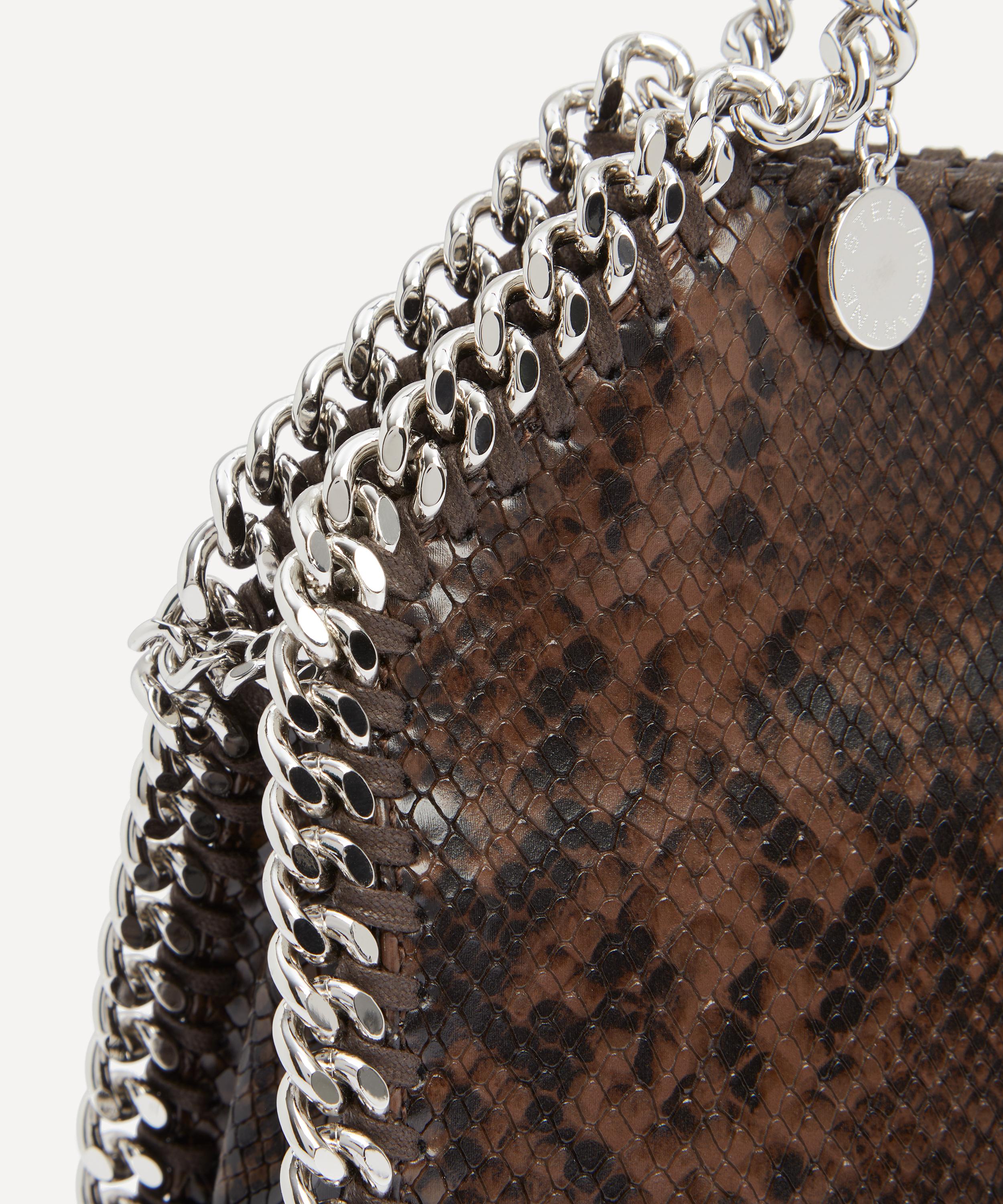 Stella McCartney - Falabella Espresso Mini Tote Bag image number 3
