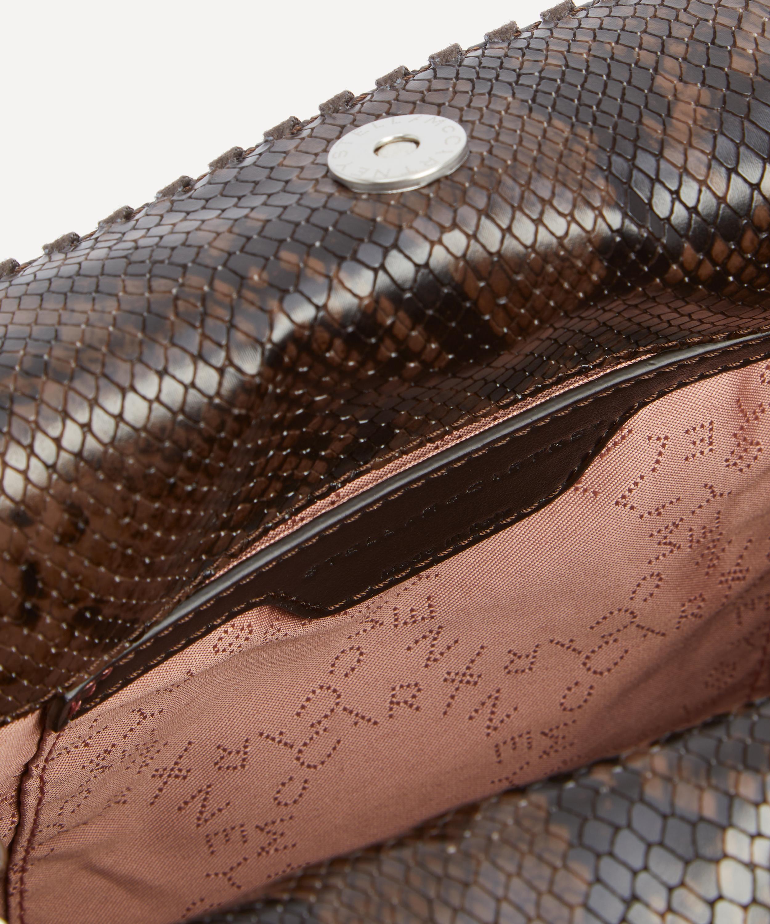 Stella McCartney - Falabella Espresso Mini Tote Bag image number 4