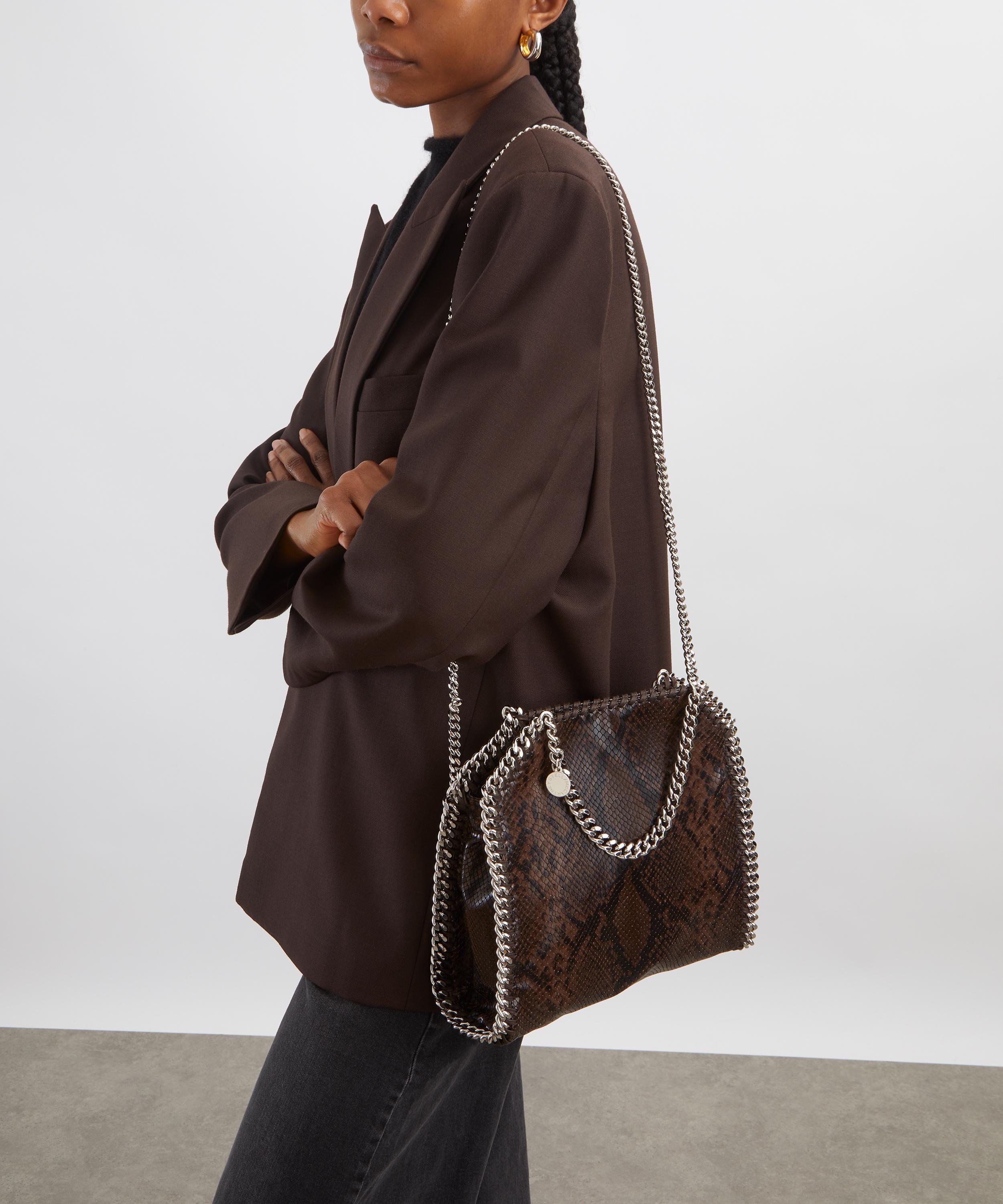 Stella McCartney - Falabella Espresso Mini Tote Bag image number 1