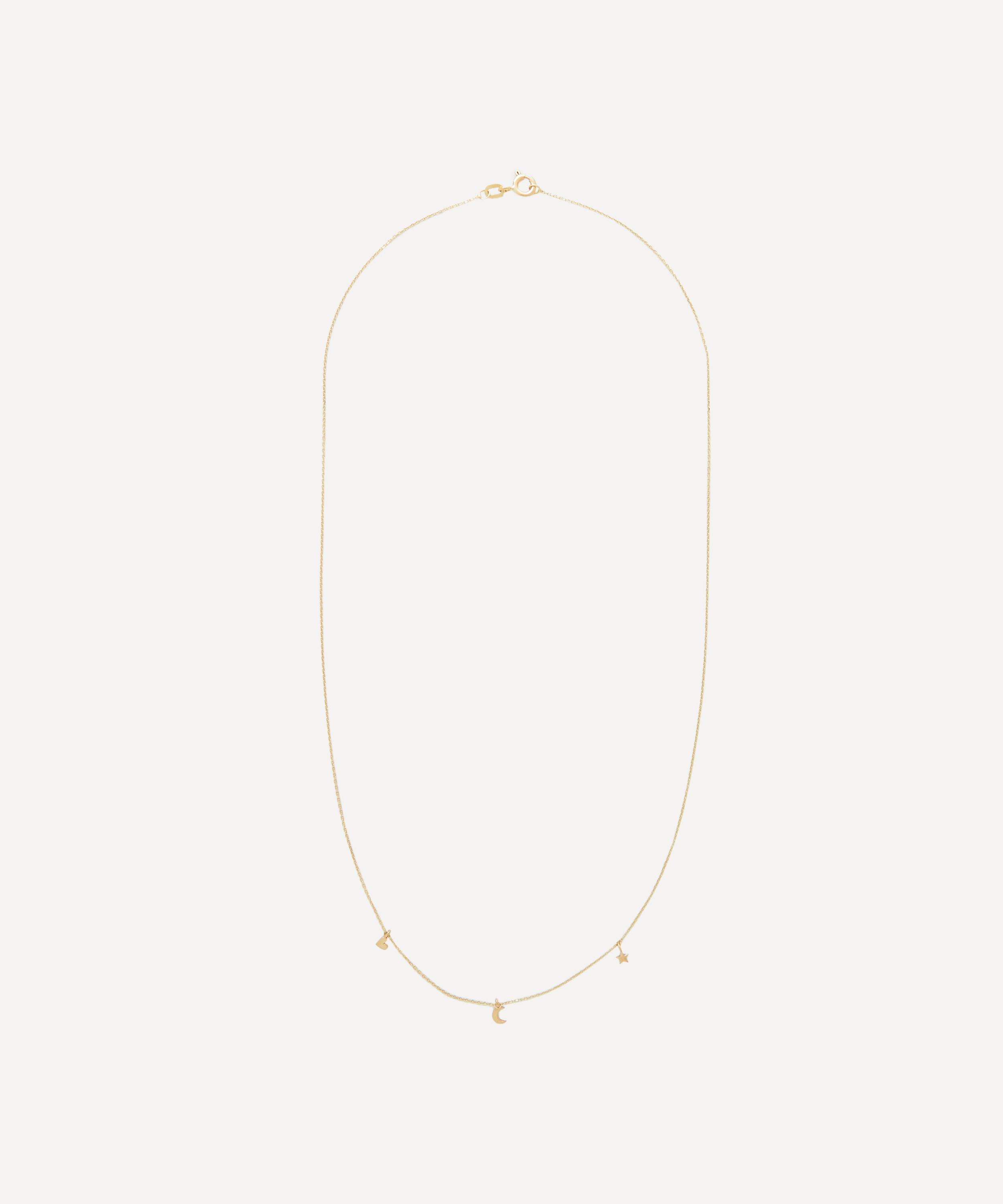 AURUM + GREY - 9ct Gold Sweet Dreams Chain Necklace