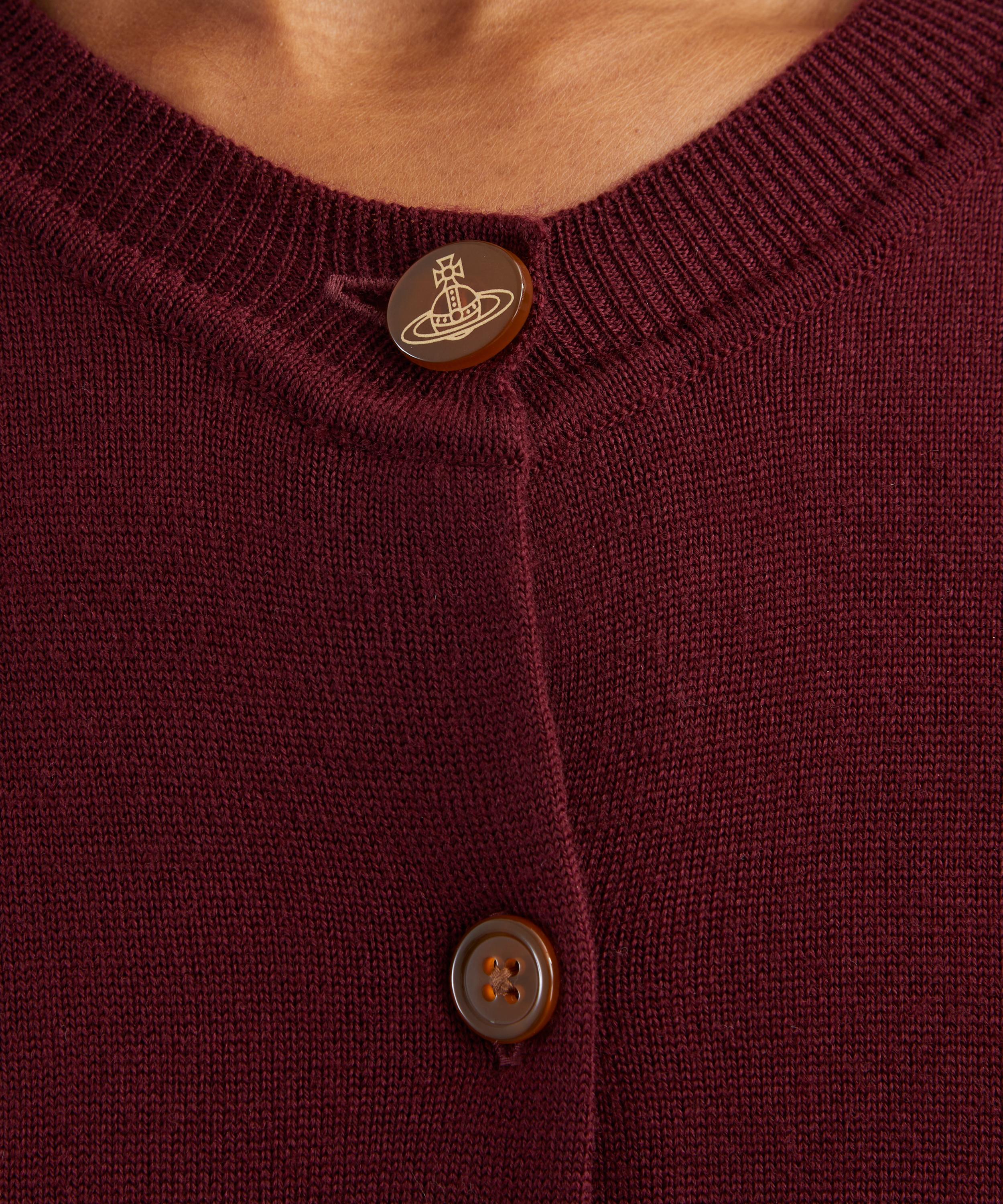 Vivienne Westwood - Bea Brick Wool Cardigan image number 4