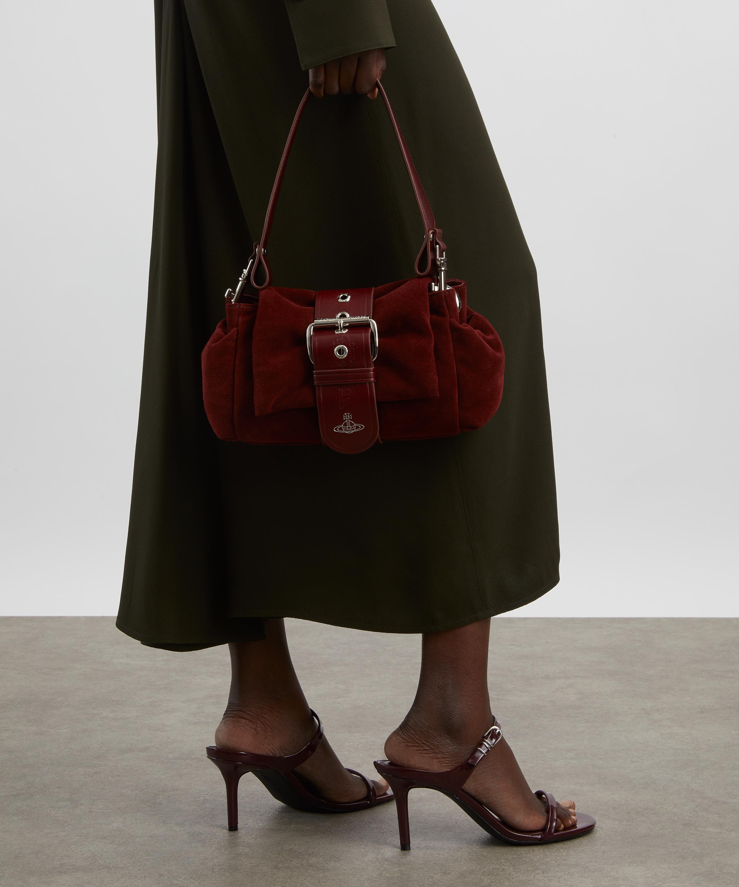 Vivienne Westwood - Hazel Treasure Suede Handbag image number 0