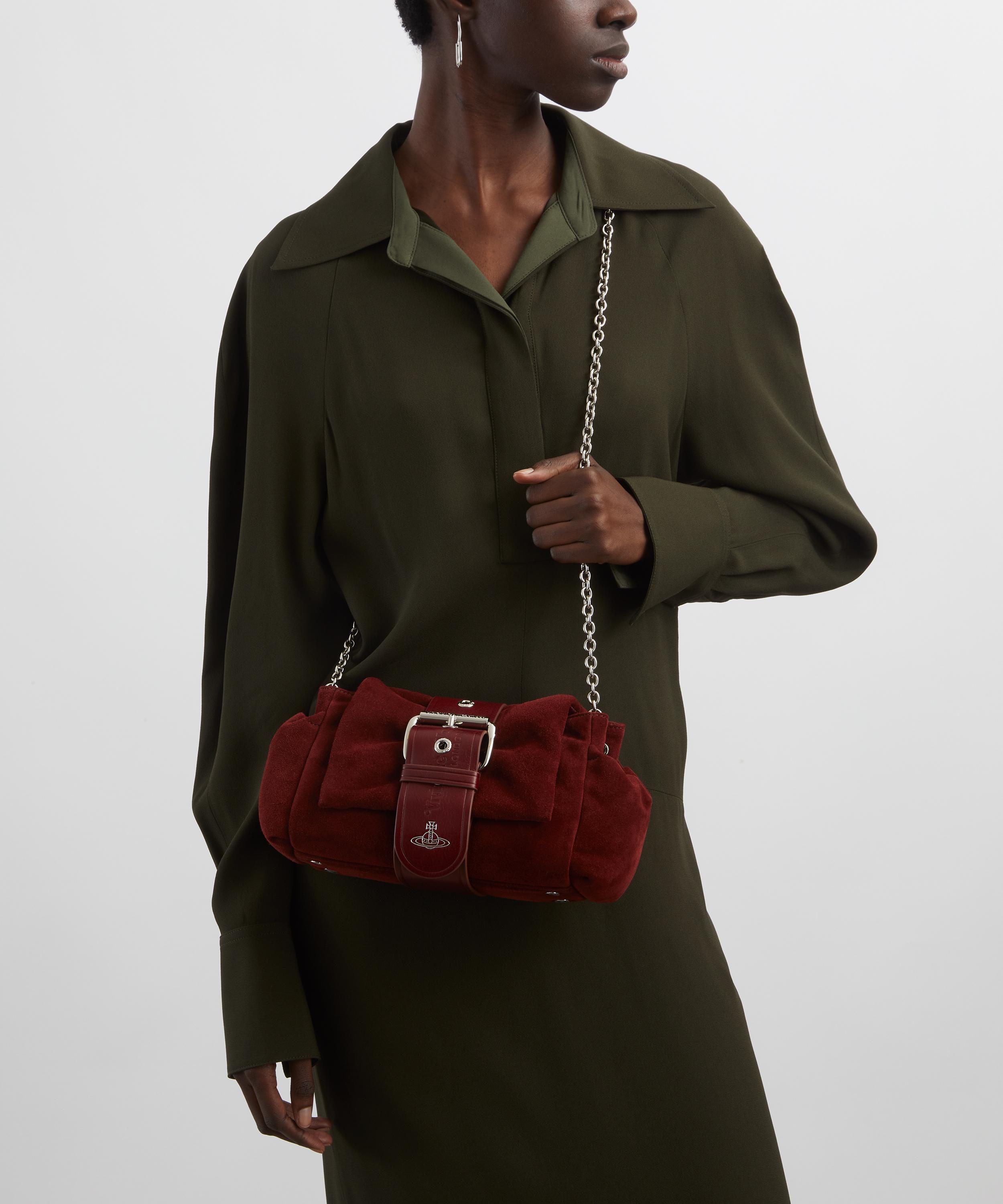 Vivienne Westwood - Hazel Treasure Suede Handbag image number 1