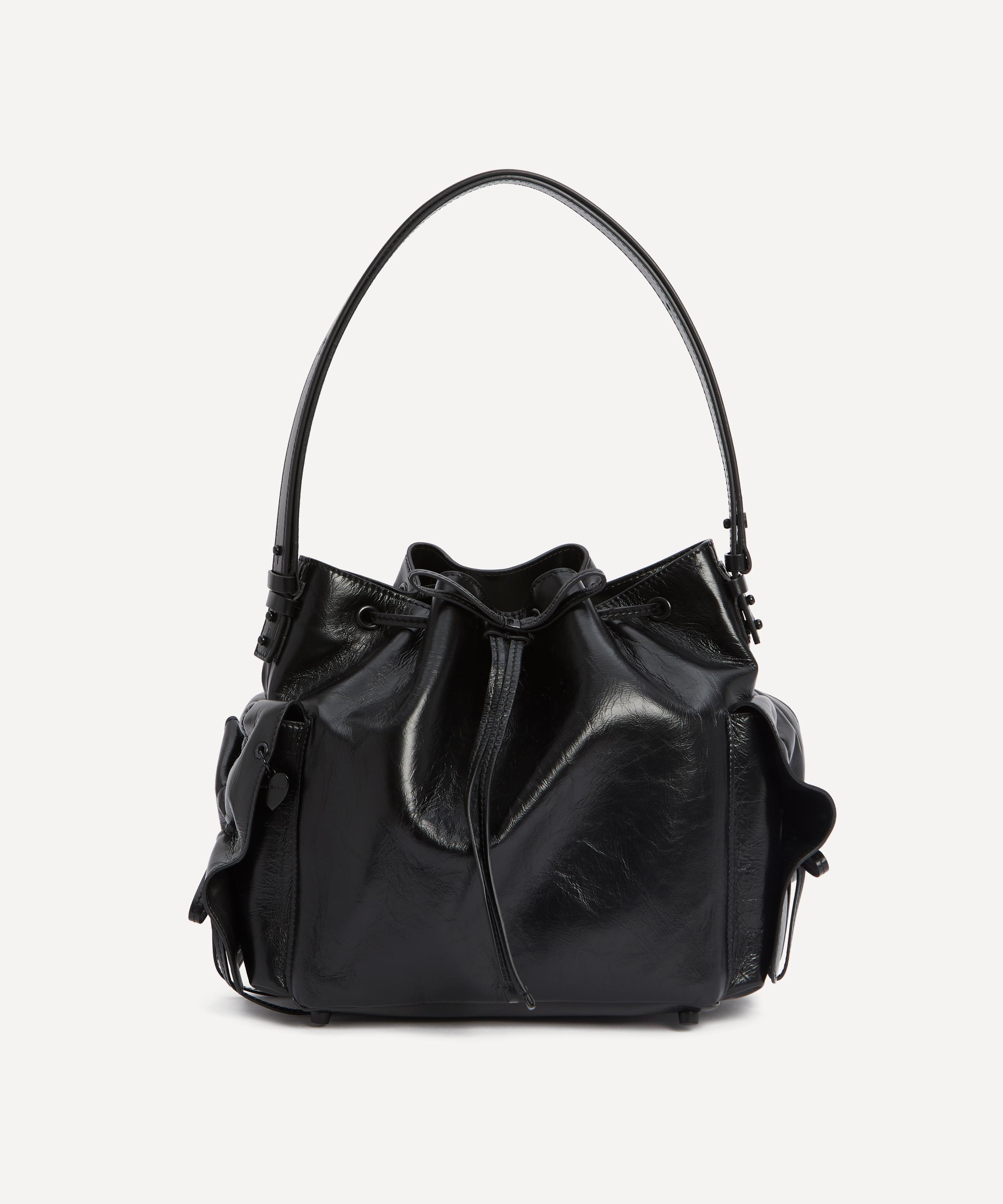 Acne Studios - Multi-Pocket Leather Bucket Bag image number 0